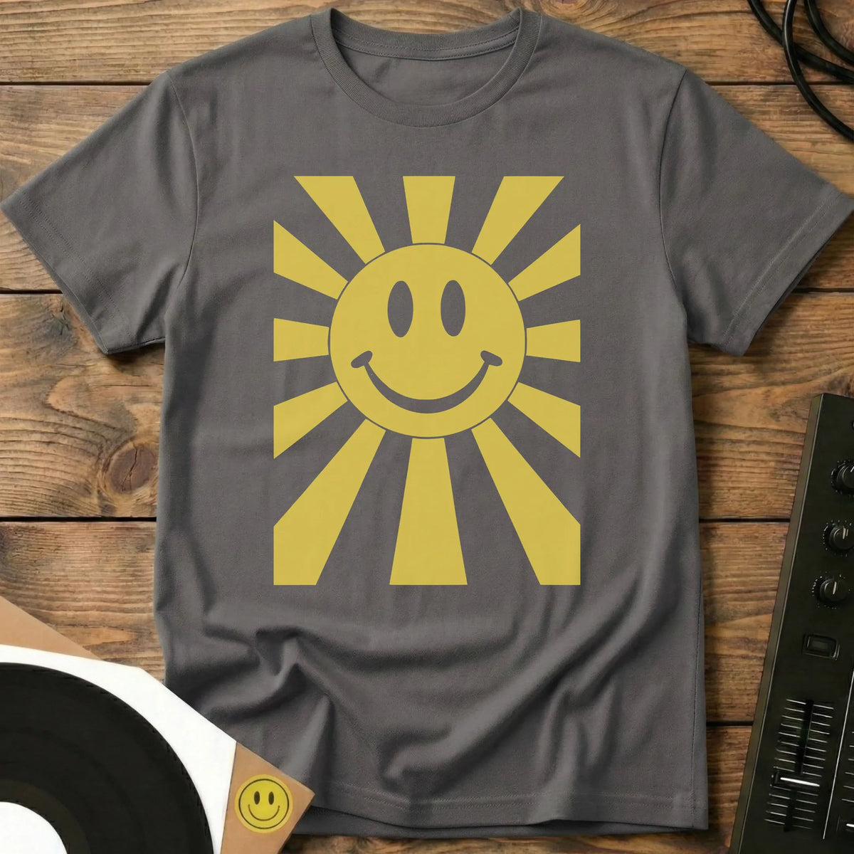 Acid Rays T-Shirt Charcoal / S Acid Rays T-Shirt