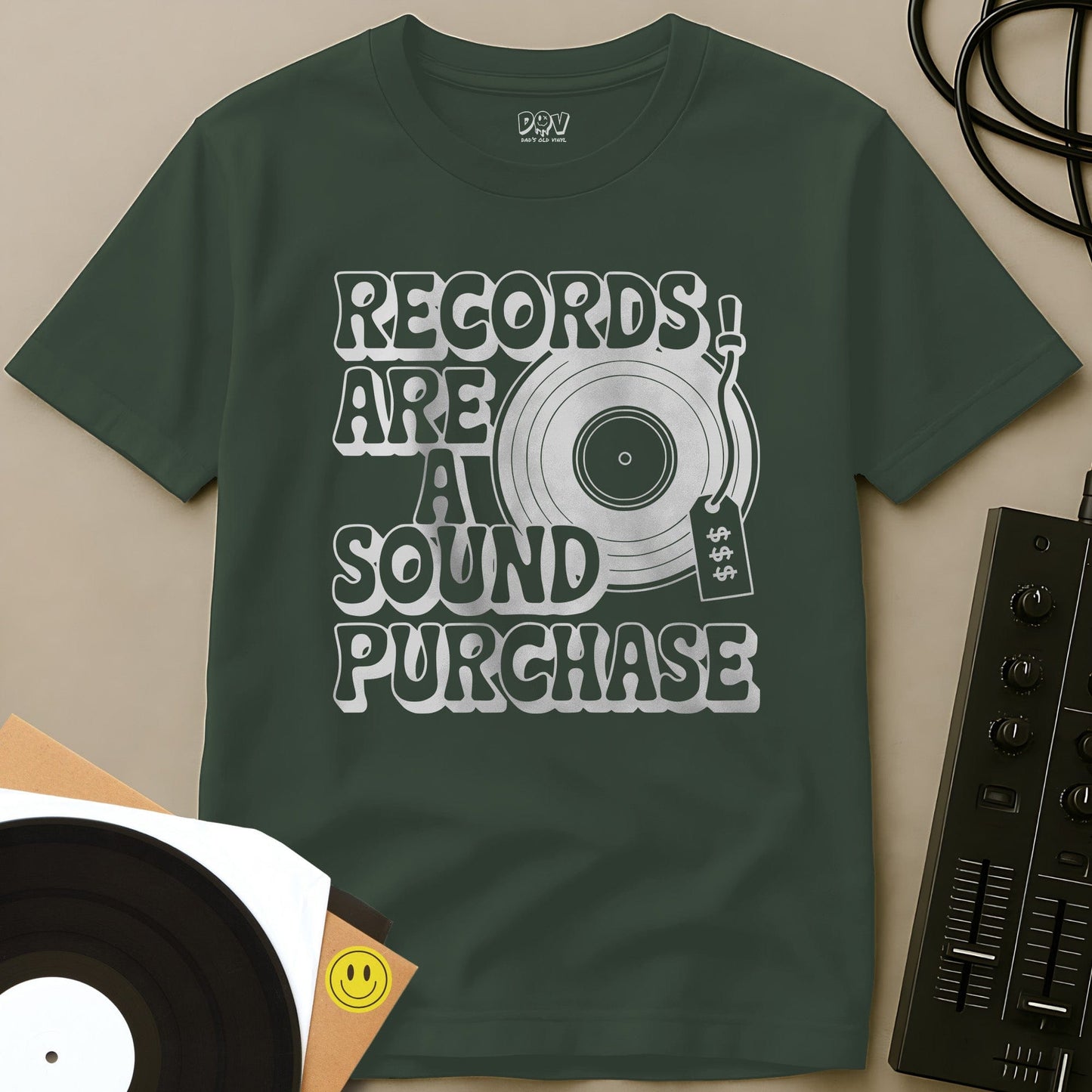 A Sound Purchase T-Shirt Military Green / S A Sound Purchase T-Shirt