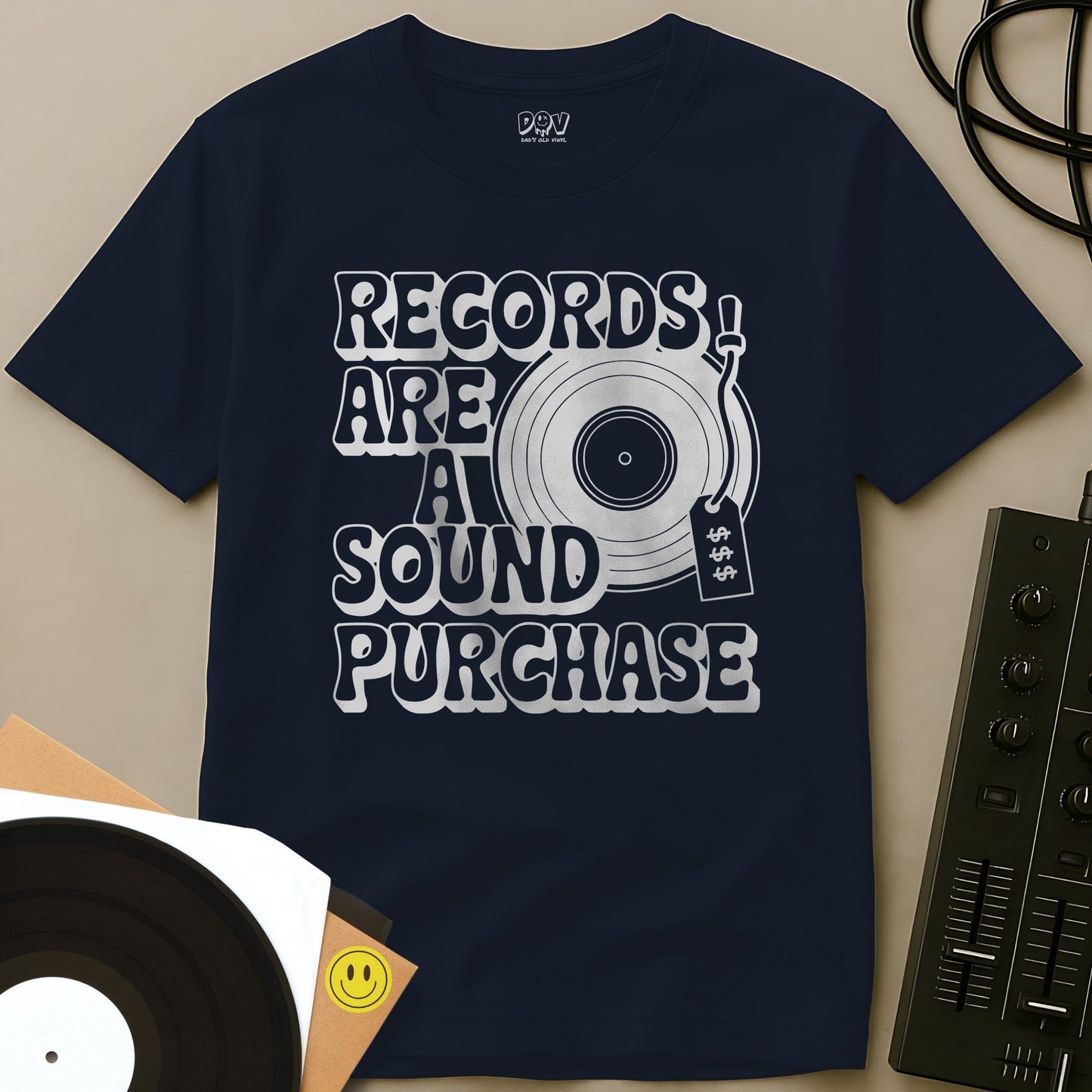 A Sound Purchase T-Shirt Navy / S A Sound Purchase T-Shirt