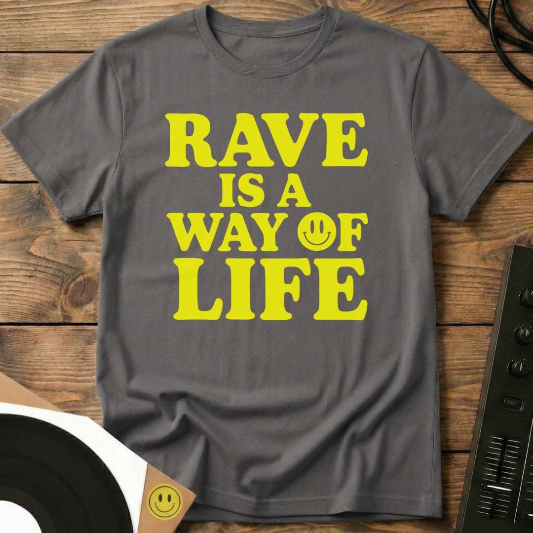 A Way Of Life T-Shirt Charcoal / S A Way Of Life T-Shirt