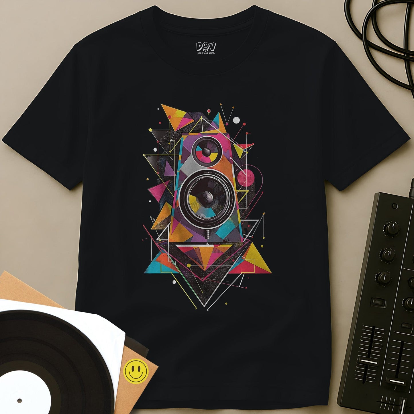 Abstract Audio T-Shirt Black / S Abstract Audio T-Shirt