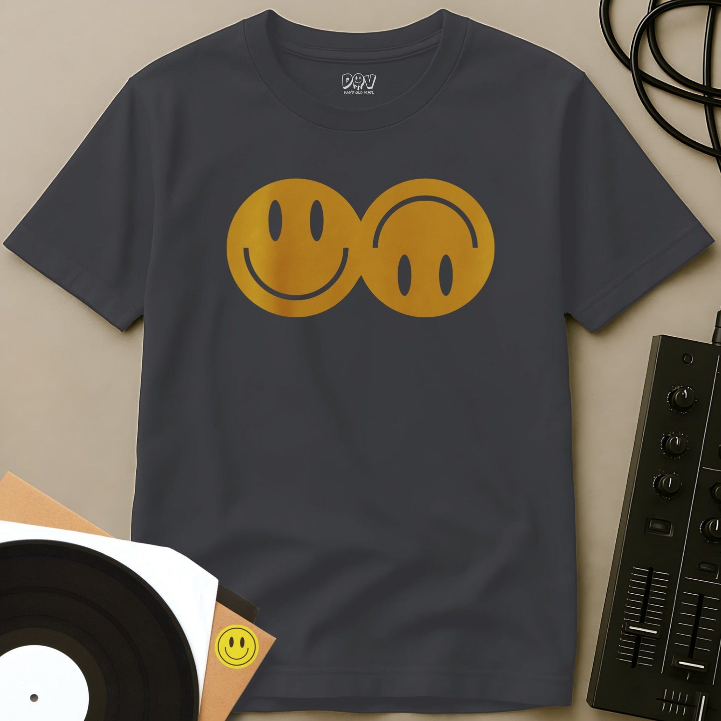 Acid Reflection T-Shirt Charcoal / S Acid Reflection T-Shirt