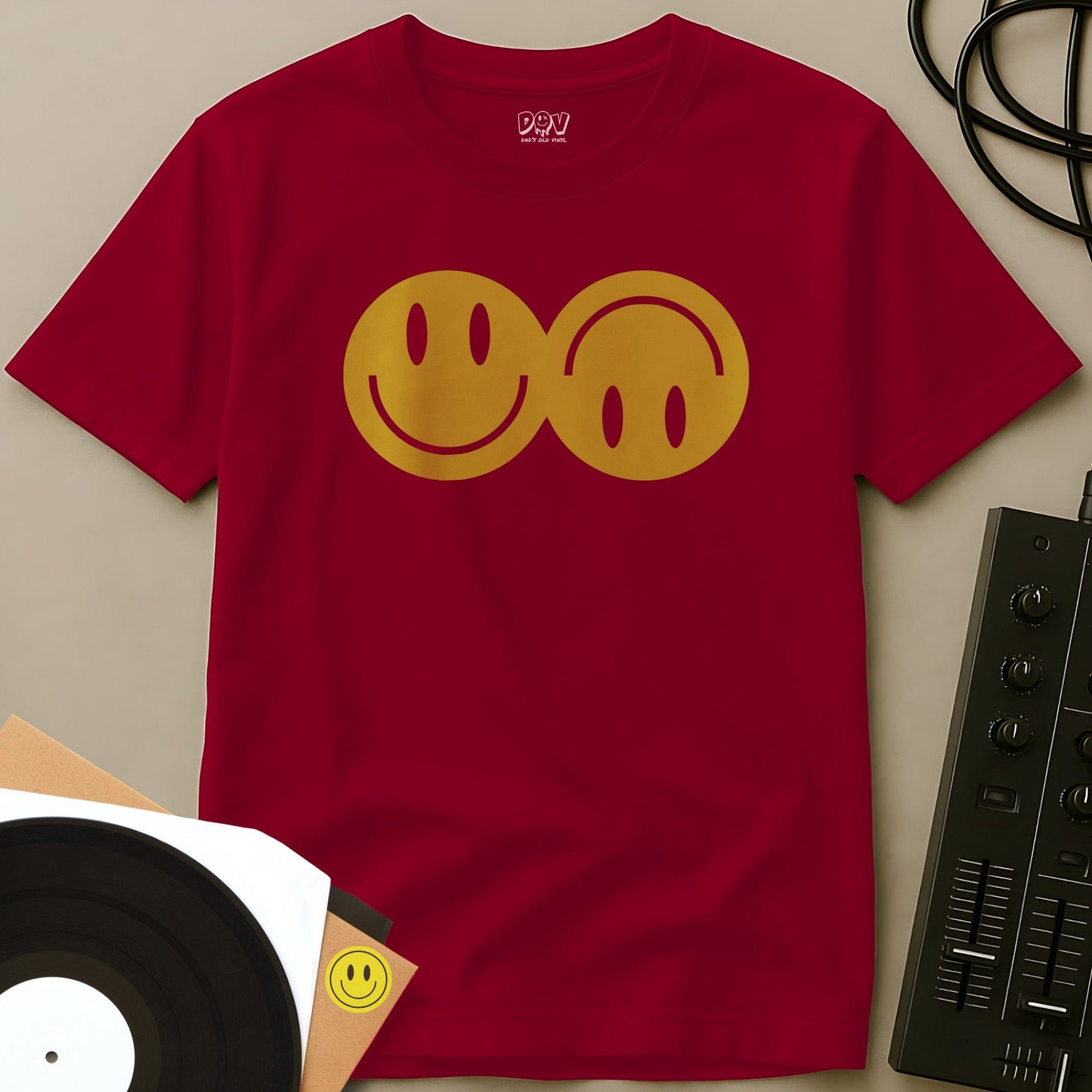 Acid Reflection T-Shirt Red / S Acid Reflection T-Shirt