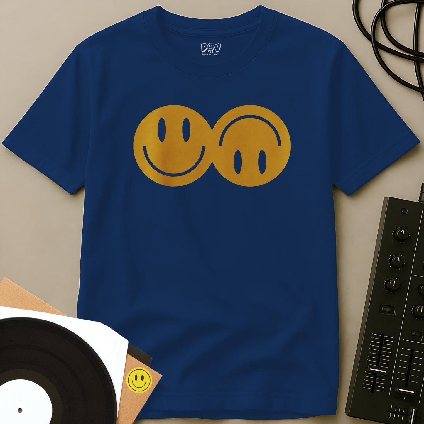 Acid Reflection T-Shirt Royal / S Acid Reflection T-Shirt
