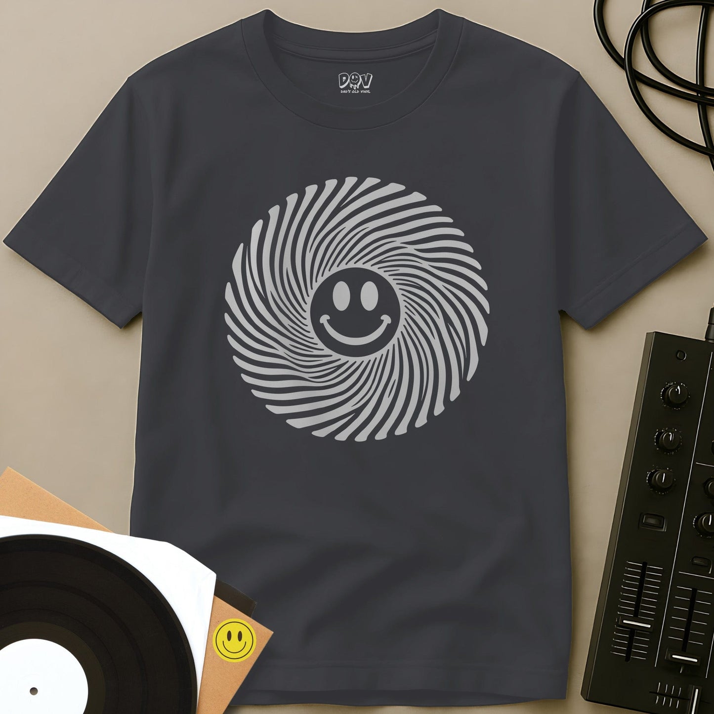 Acid Spinner Blade T-Shirt Charcoal / S Acid Spinner Blade T-Shirt