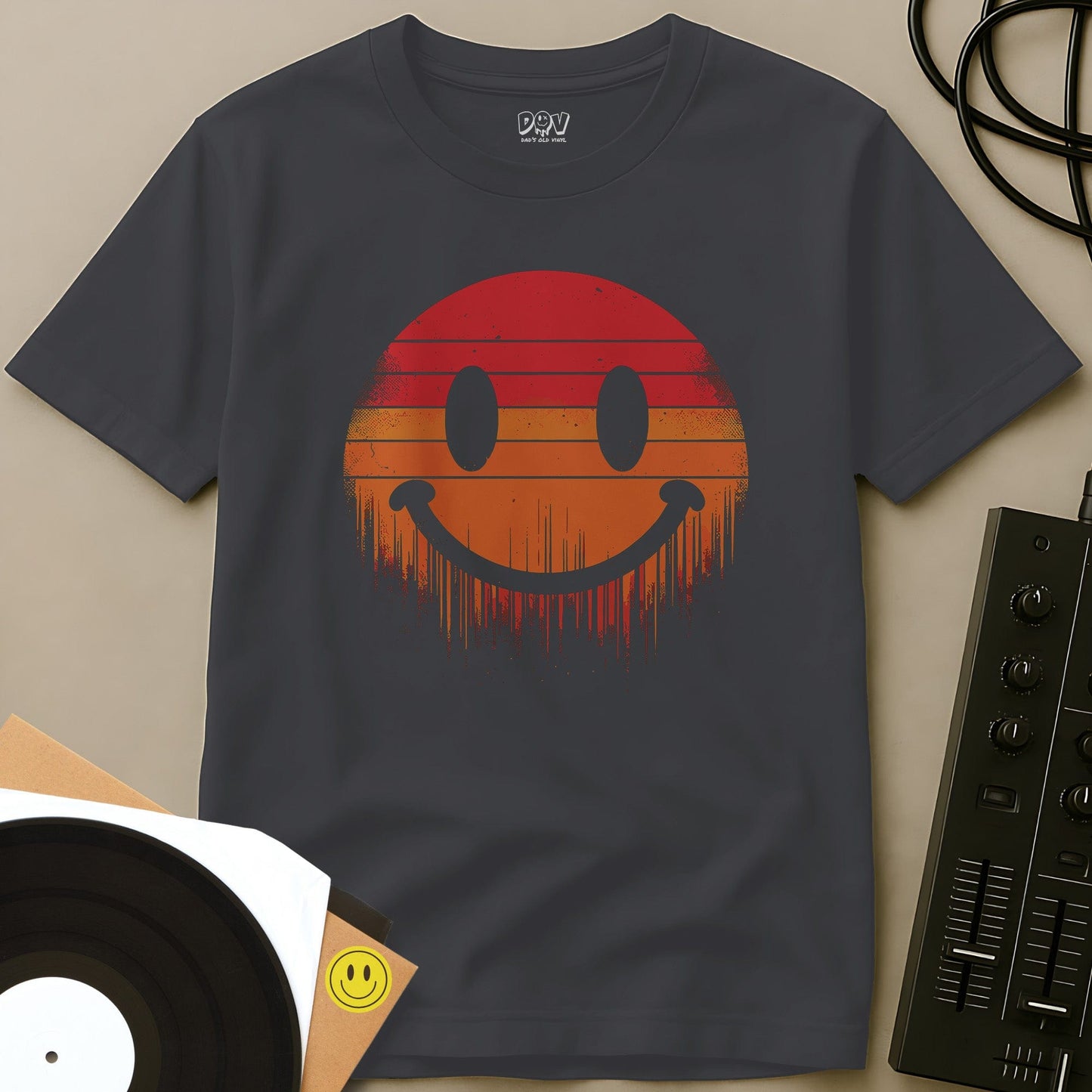 Acid Sunset T-Shirt Charcoal / S Acid Sunset T-Shirt