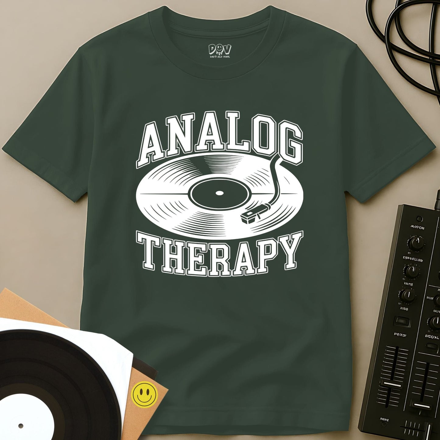 Analog Therapy T-Shirt Military Green / S Analog Therapy T-Shirt