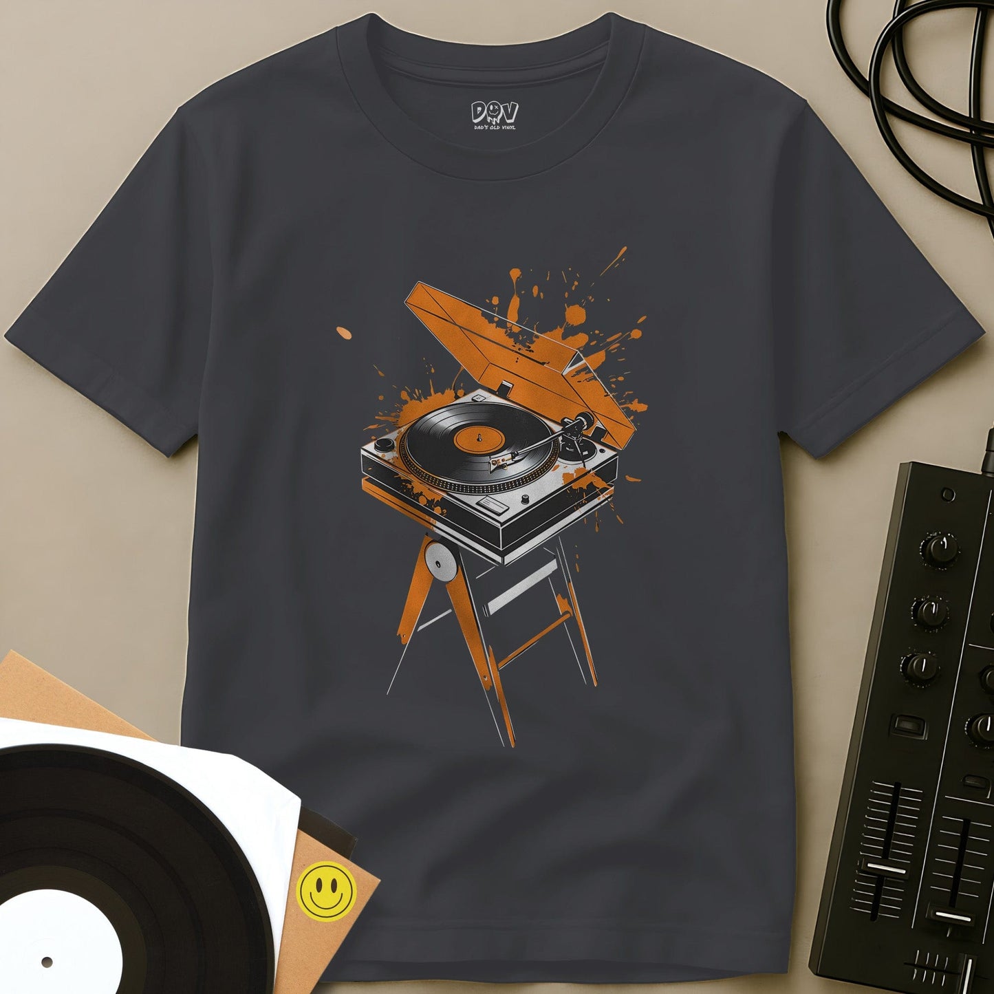 Artist At Work T-Shirt Charcoal / S Artist At Work T-Shirt