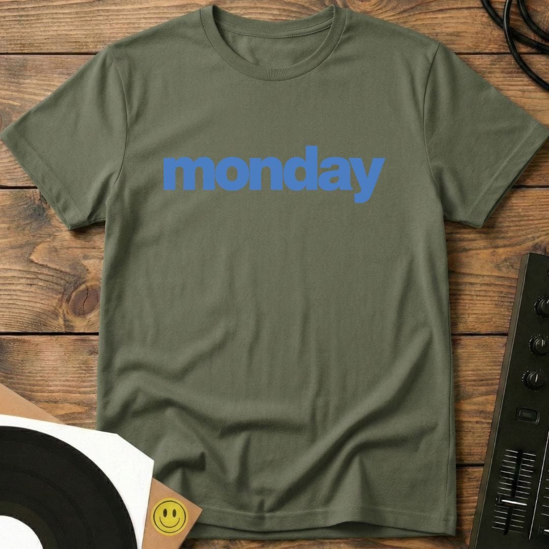 Blue Monday T-Shirt Military Green / S Blue Monday T-Shirt