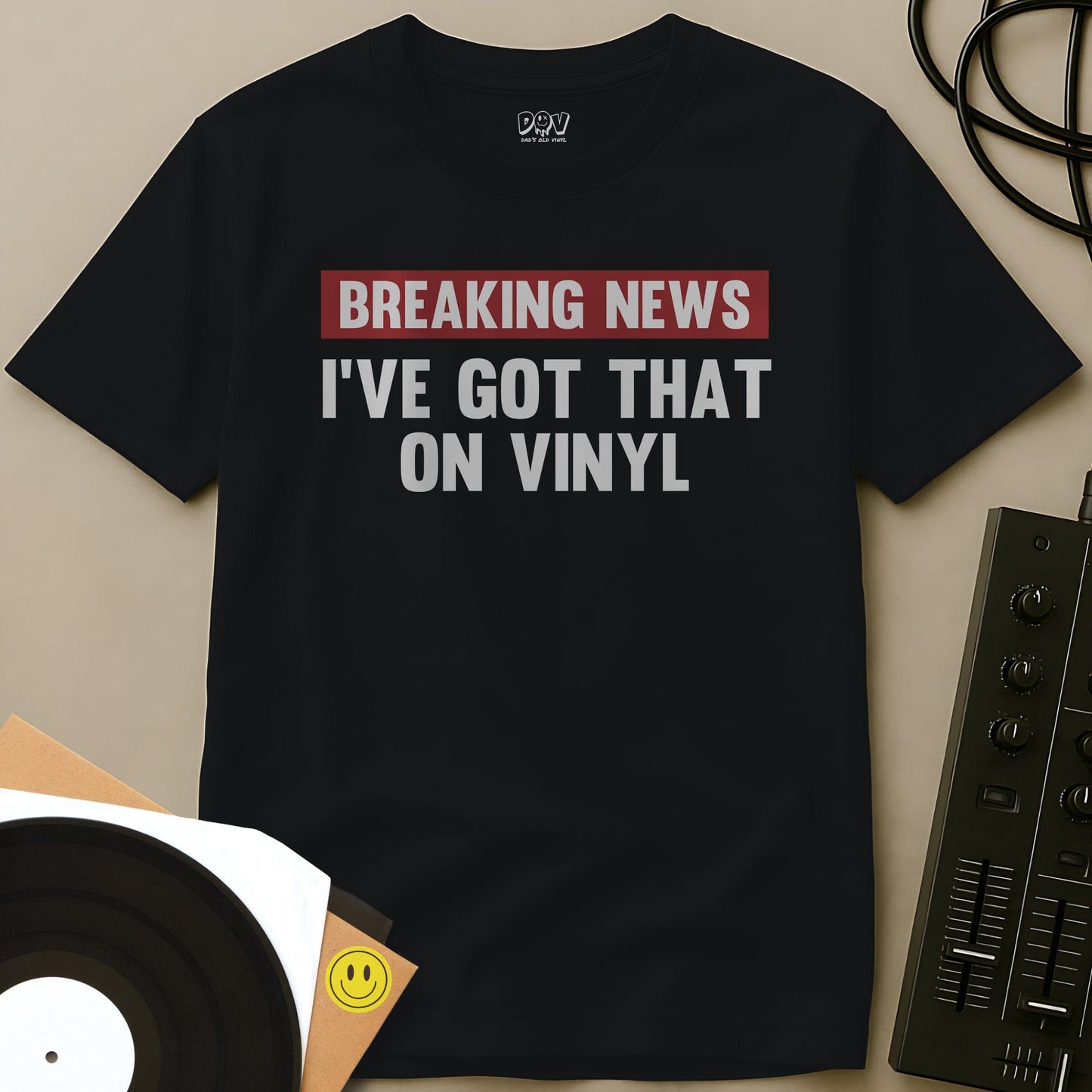Breaking News T-Shirt Black / S Breaking News T-Shirt