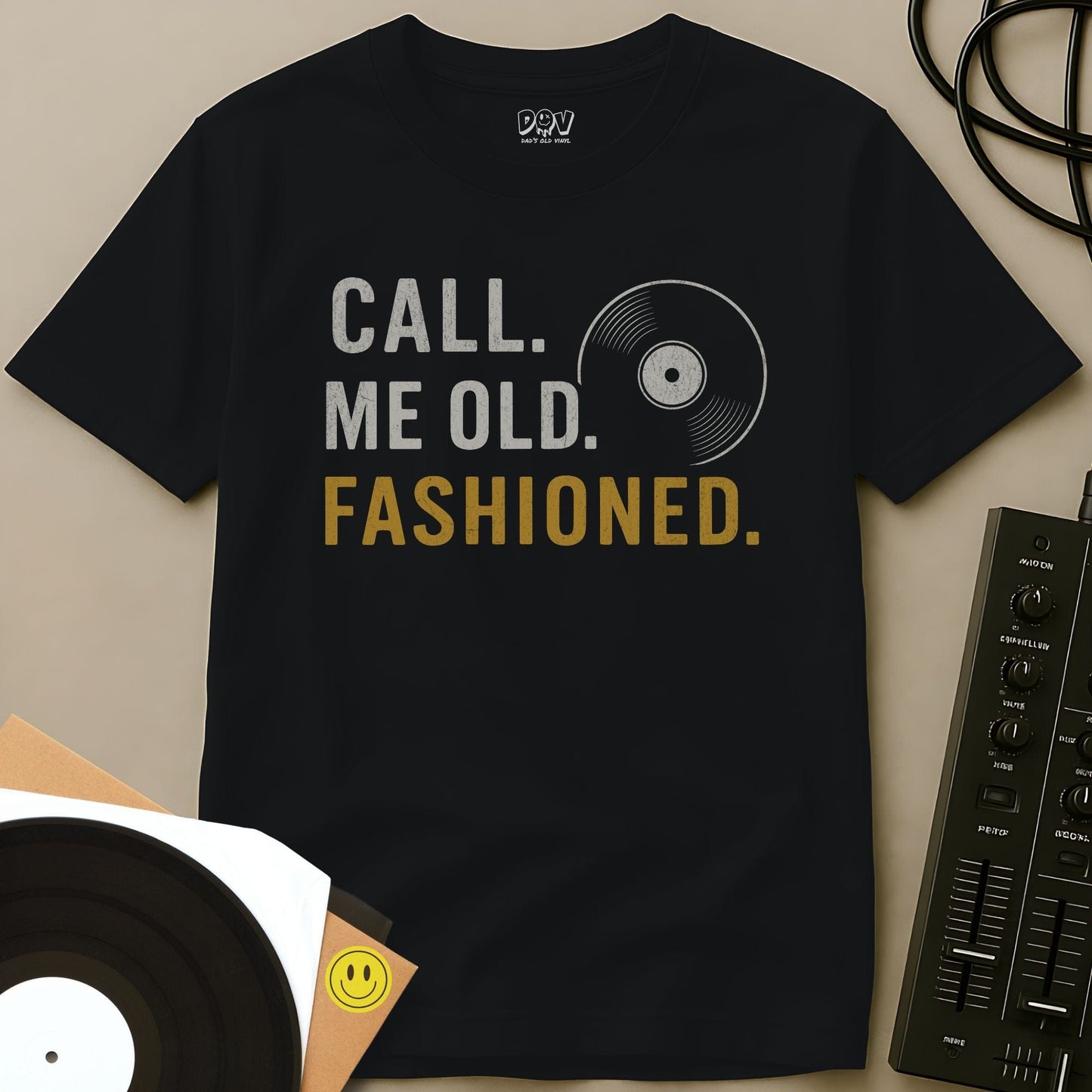Call Me Old Fashioned T-Shirt Black / S Call Me Old Fashioned T-Shirt