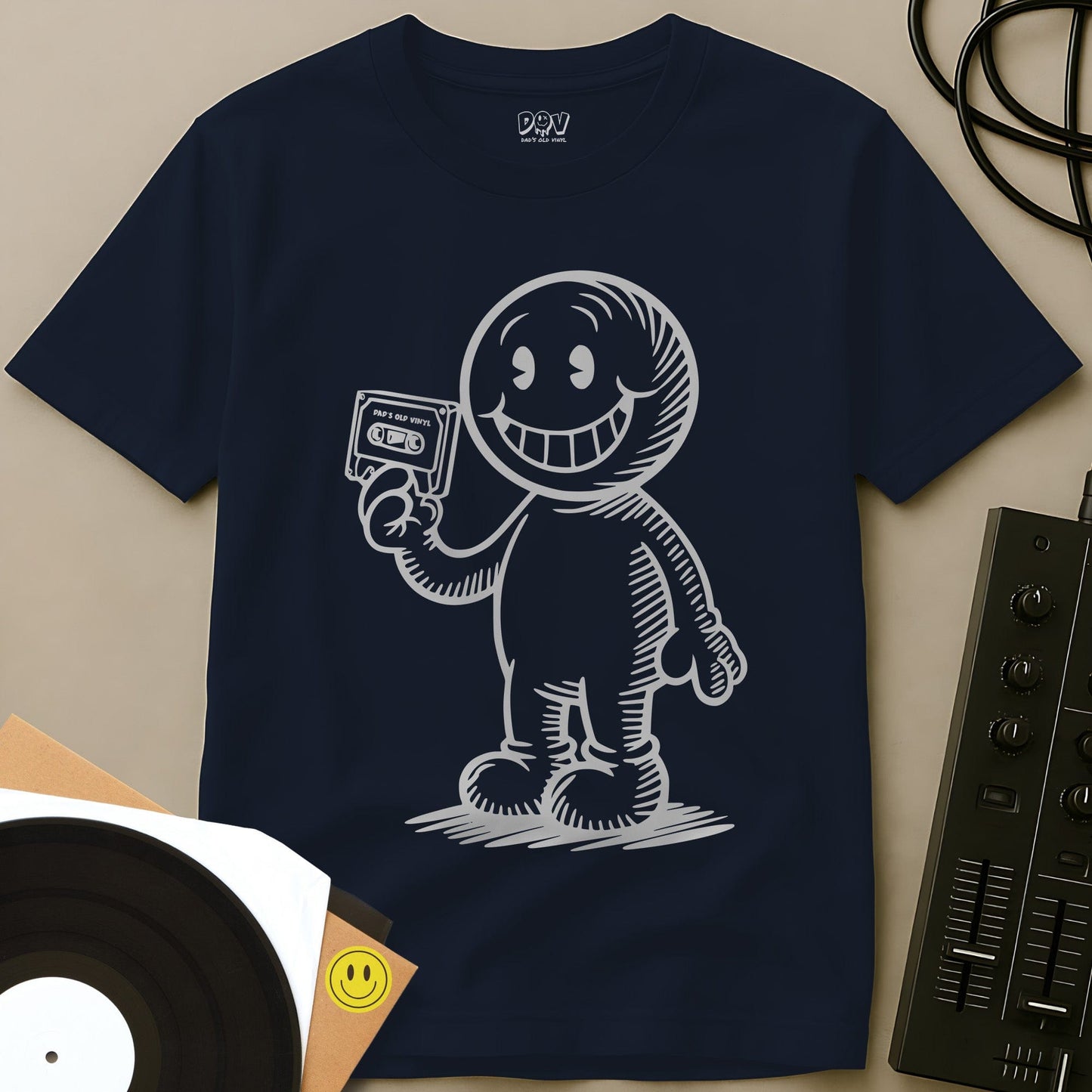 Cassette Kid T-Shirt Navy / S Cassette Kid T-Shirt