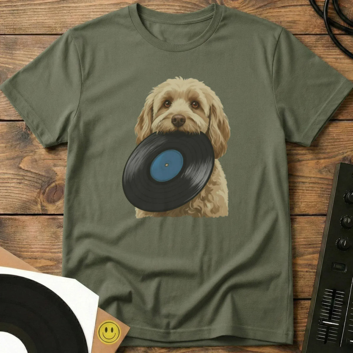 Cava DJ T-Shirt Military Green / S Cava DJ T-Shirt