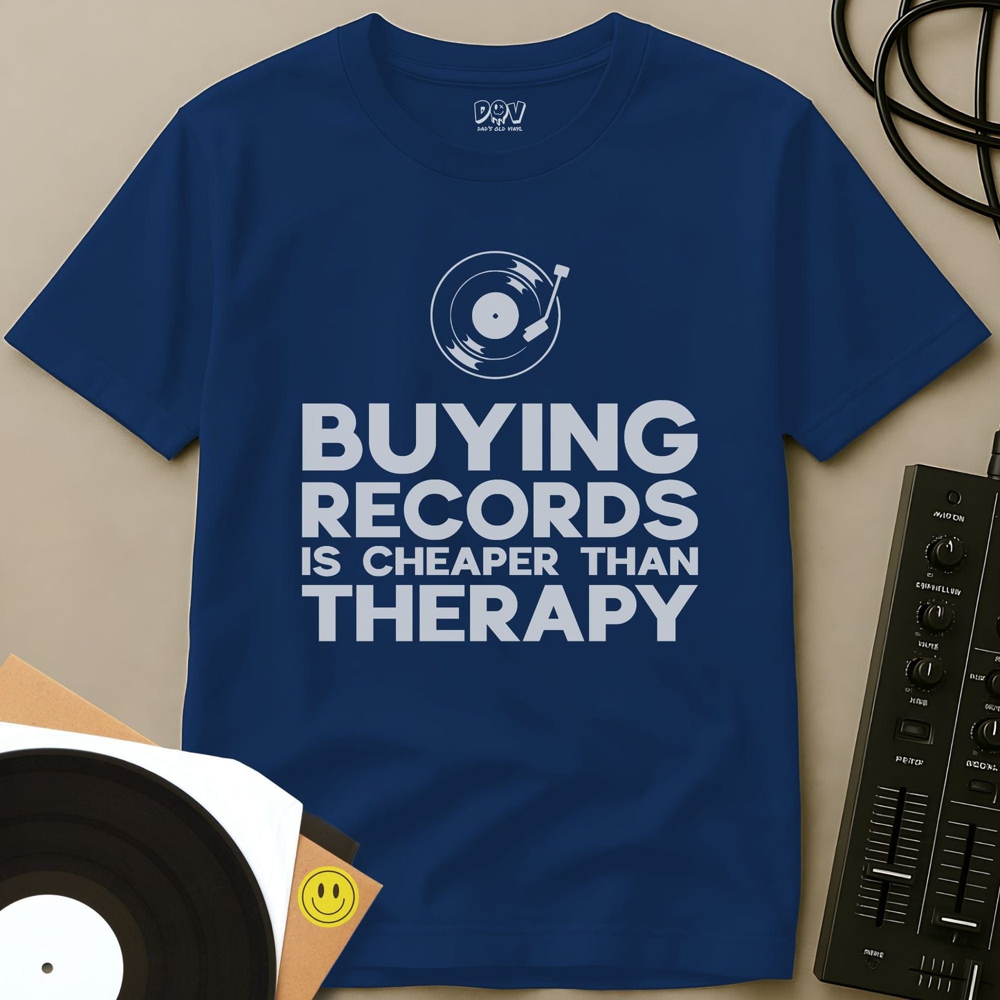 Cheaper Than Therapy T-Shirt Royal / S Cheaper Than Therapy T-Shirt