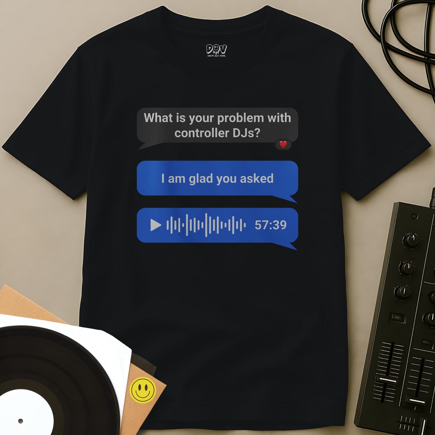 Controller DJs Problem T-Shirt Black / S Controller DJs Problem T-Shirt