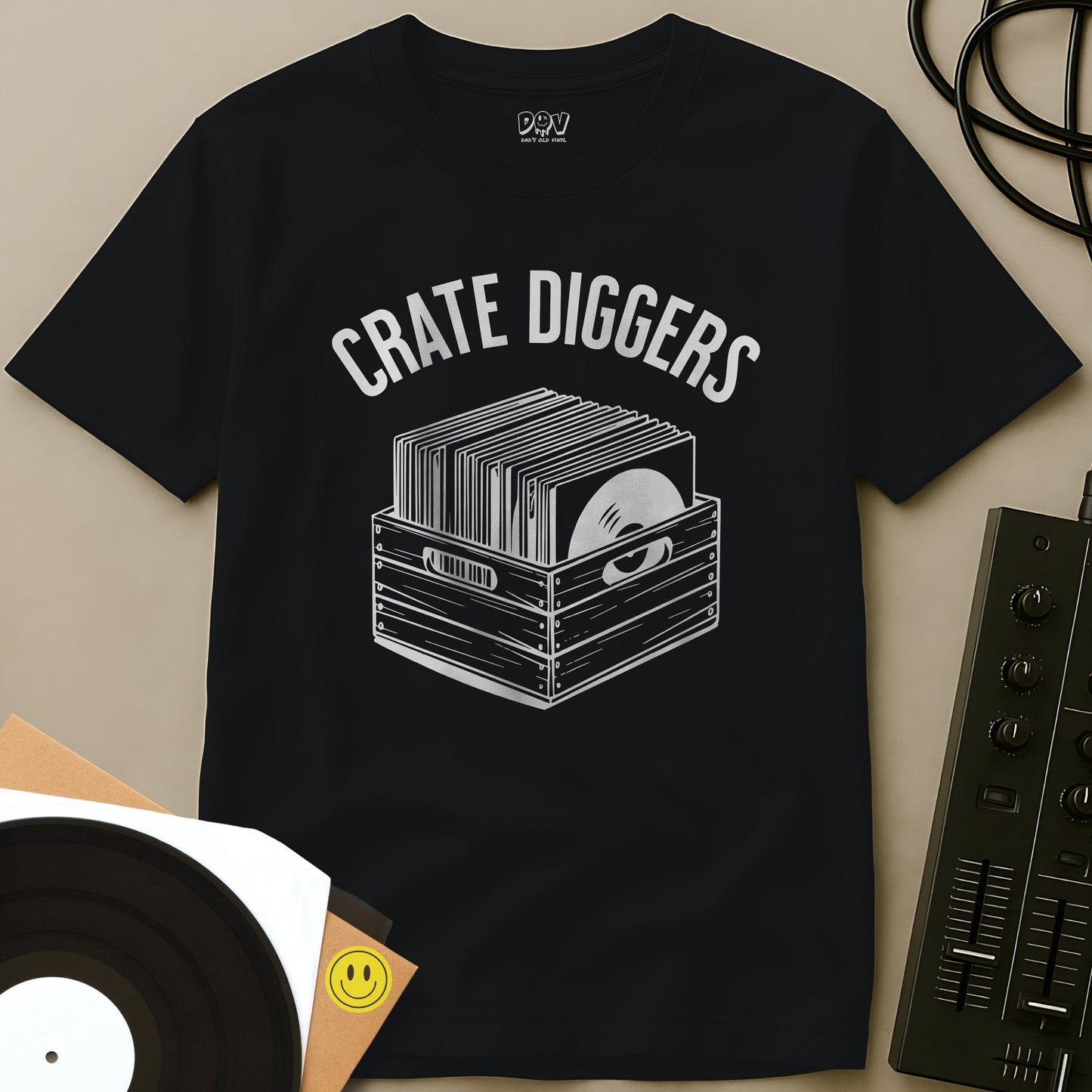 Crate Diggers T-Shirt Black / S Crate Diggers T-Shirt