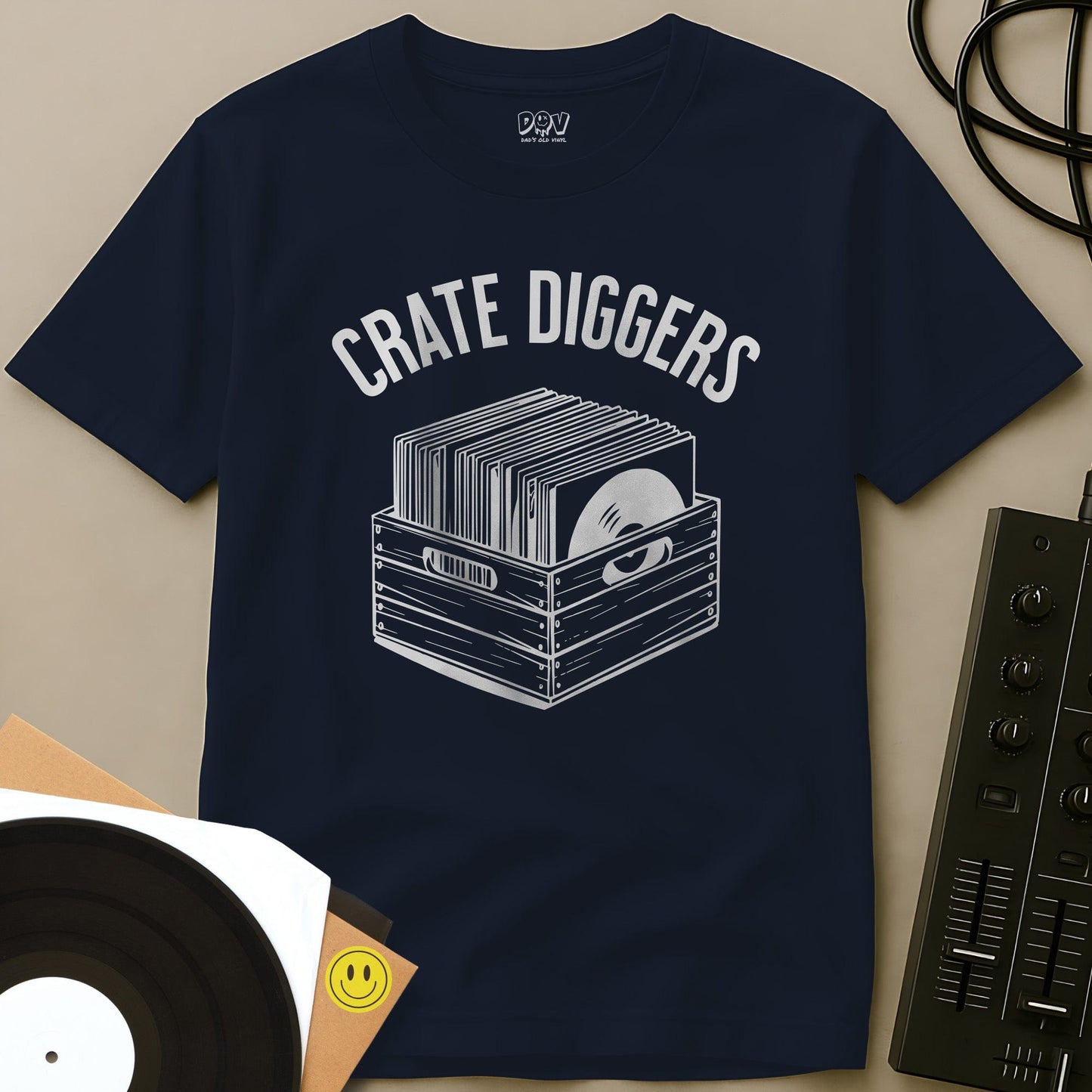 Crate Diggers T-Shirt Navy / S Crate Diggers T-Shirt