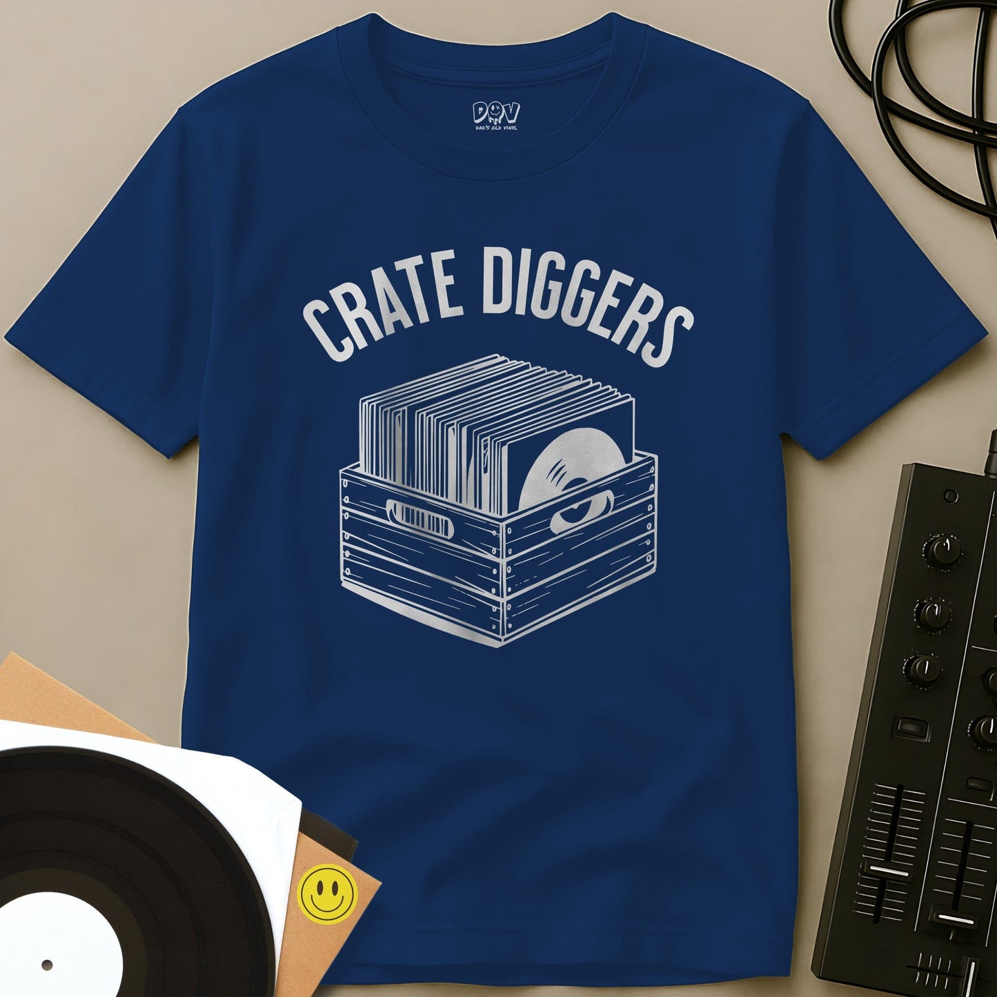 Crate Diggers T-Shirt Royal / S Crate Diggers T-Shirt