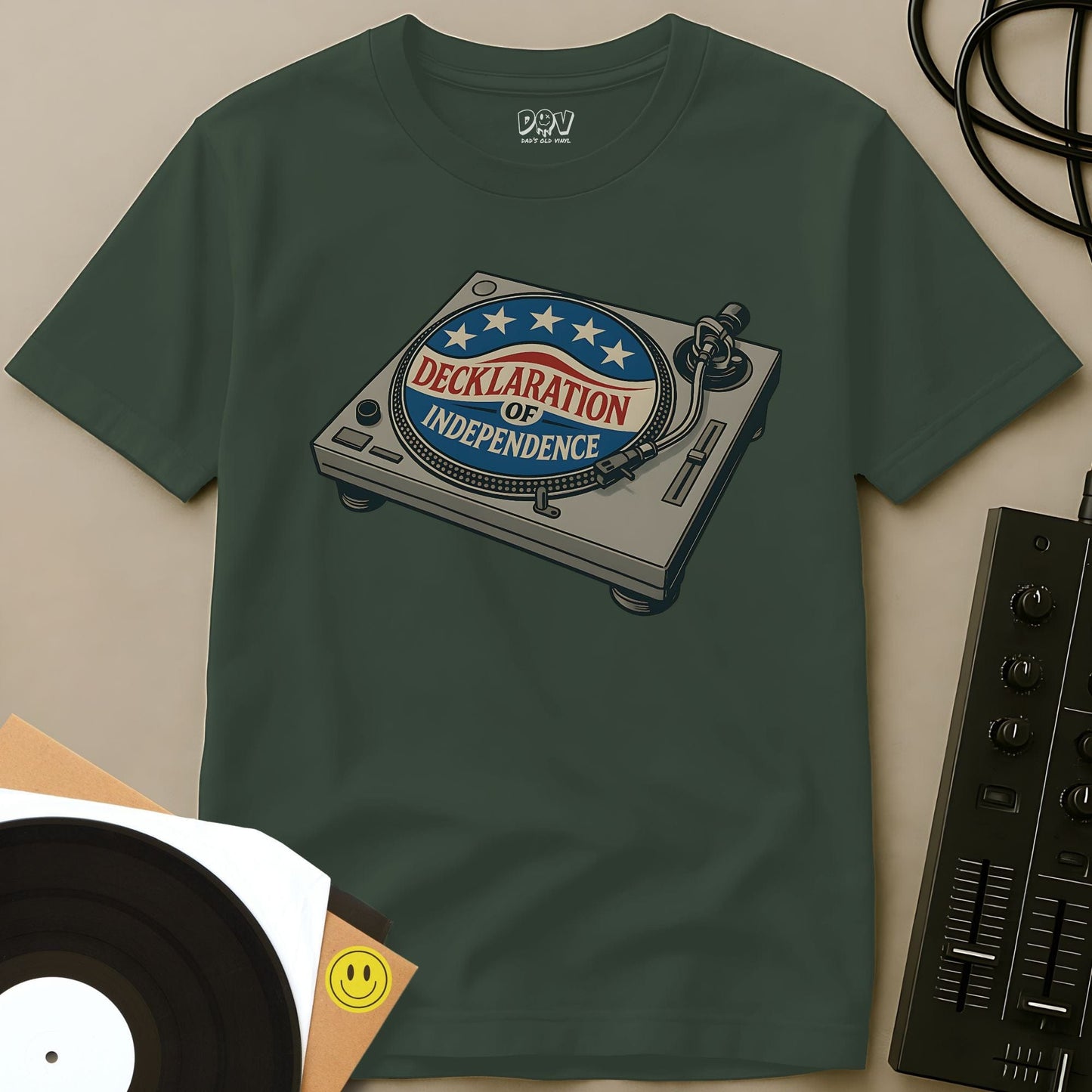 Decklaration T-Shirt Military Green / S Decklaration T-Shirt
