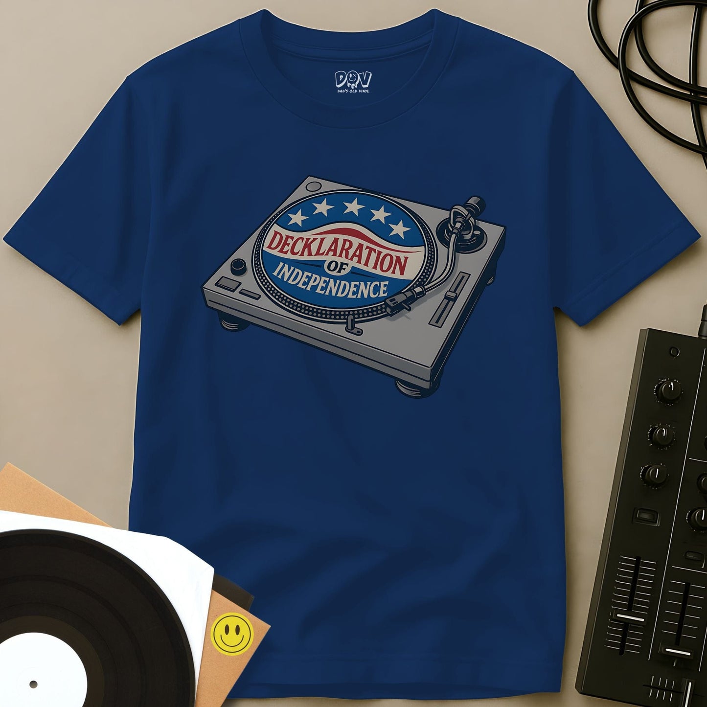 Decklaration T-Shirt Royal / S Decklaration T-Shirt