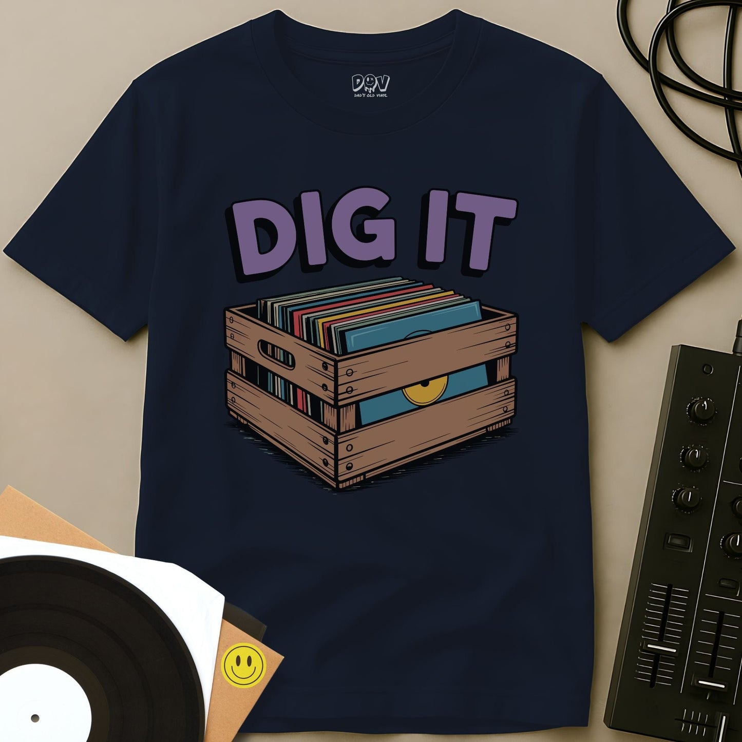 Dig It T-Shirt Navy / S Dig It T-Shirt
