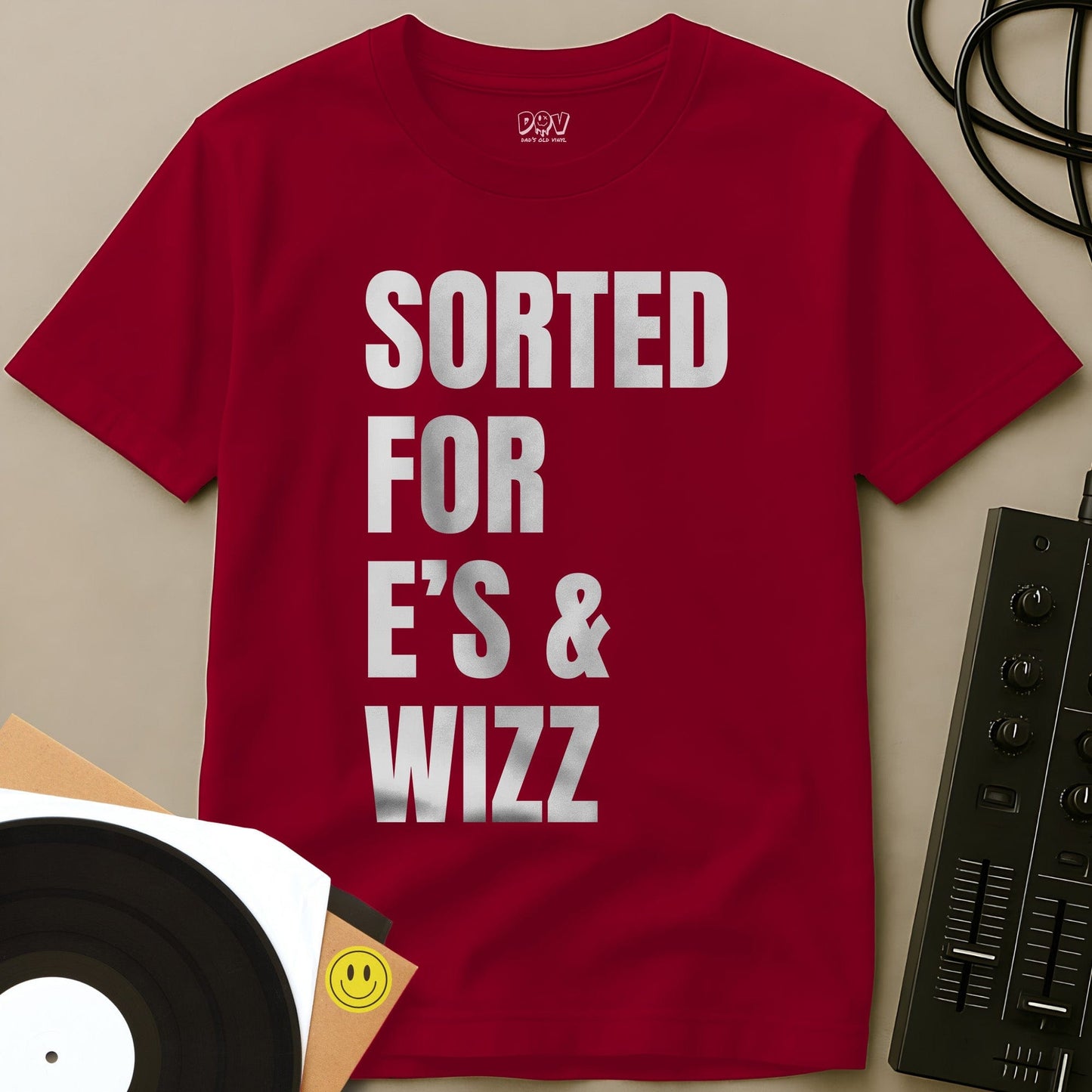 E's & Wizz T-Shirt Red / S E's & Wizz T-Shirt