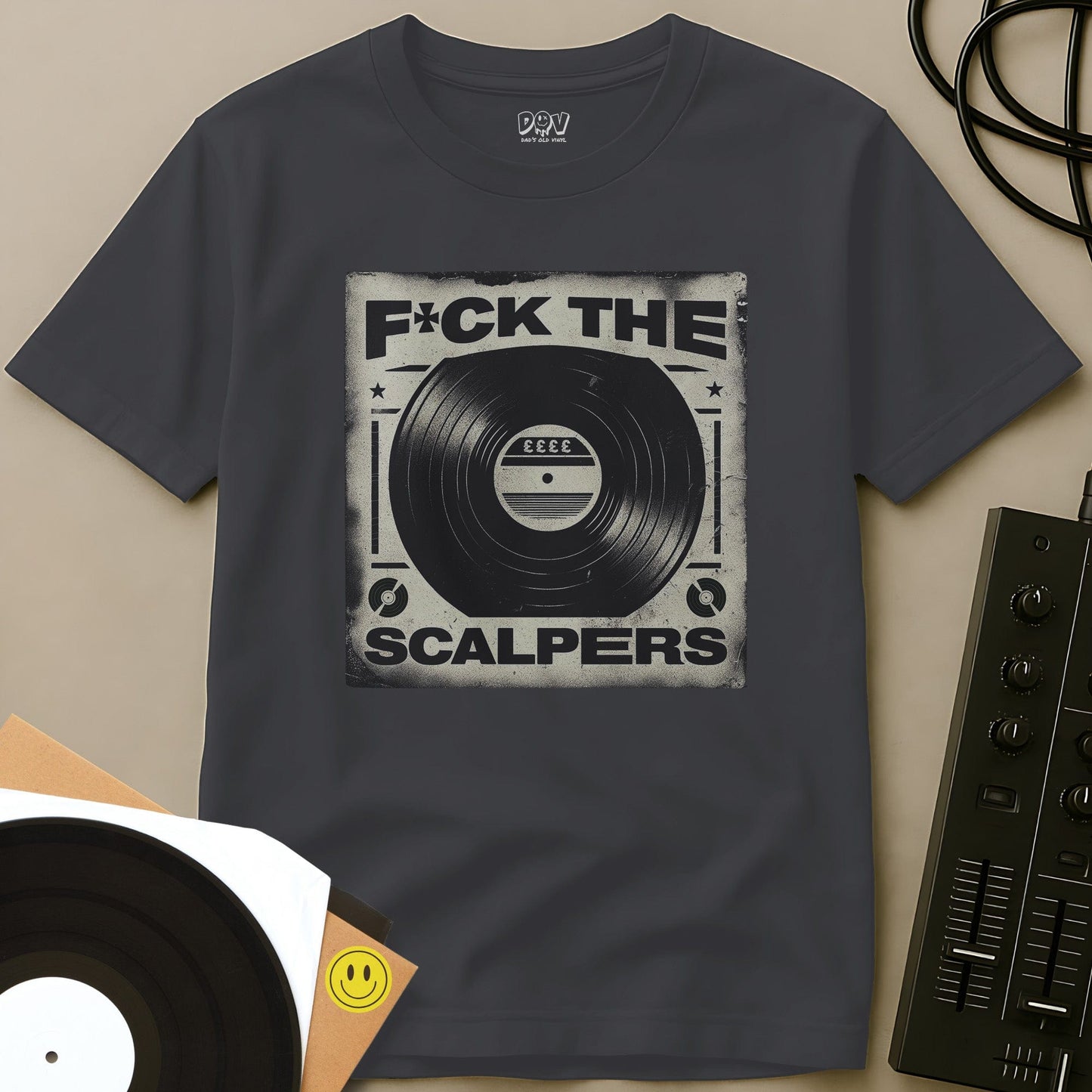 F*ck The Scalpers T-Shirt Charcoal / S F*ck The Scalpers T-Shirt