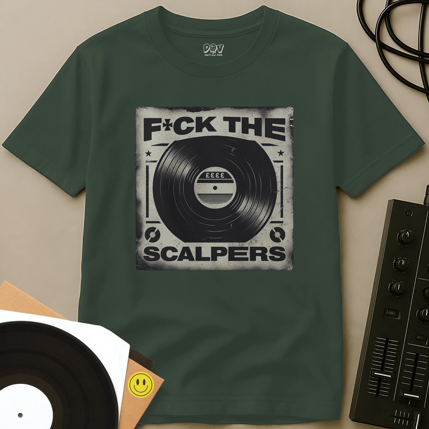 F*ck The Scalpers T-Shirt Military Green / S F*ck The Scalpers T-Shirt