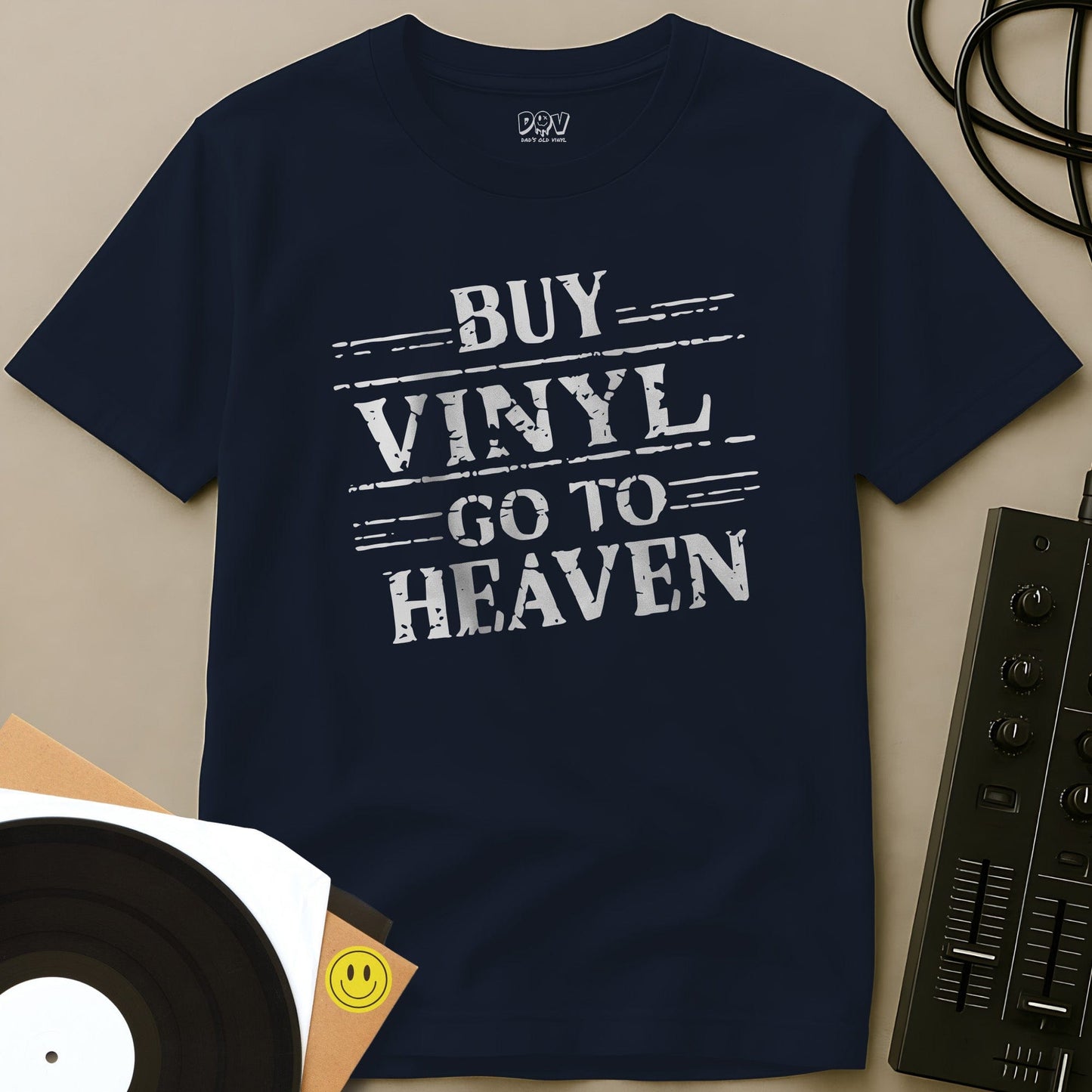 Go To Heaven T-Shirt Navy / S Go To Heaven T-Shirt
