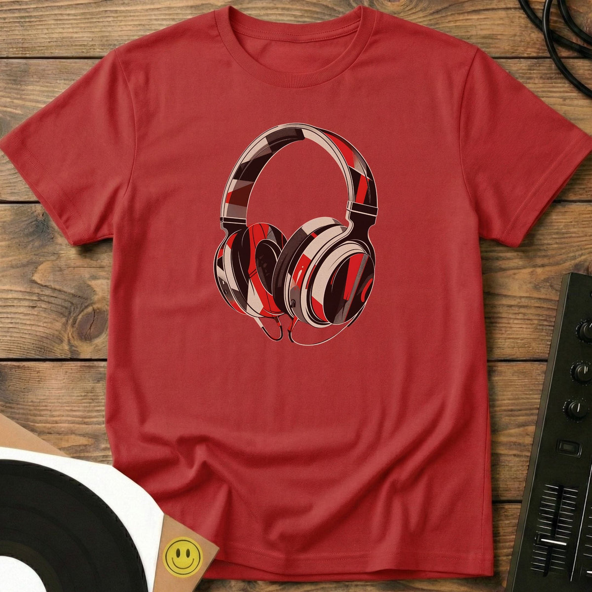 Graphic Cans T-Shirt Red / S Graphic Cans T-Shirt