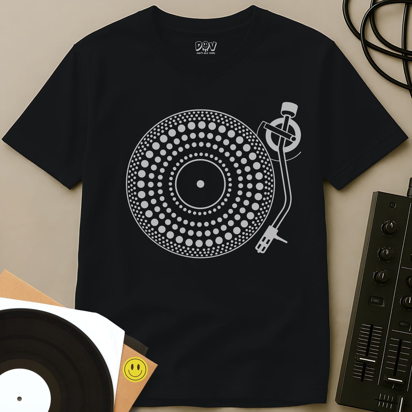 Groove Mandala T-Shirt Black / S Groove Mandala T-Shirt