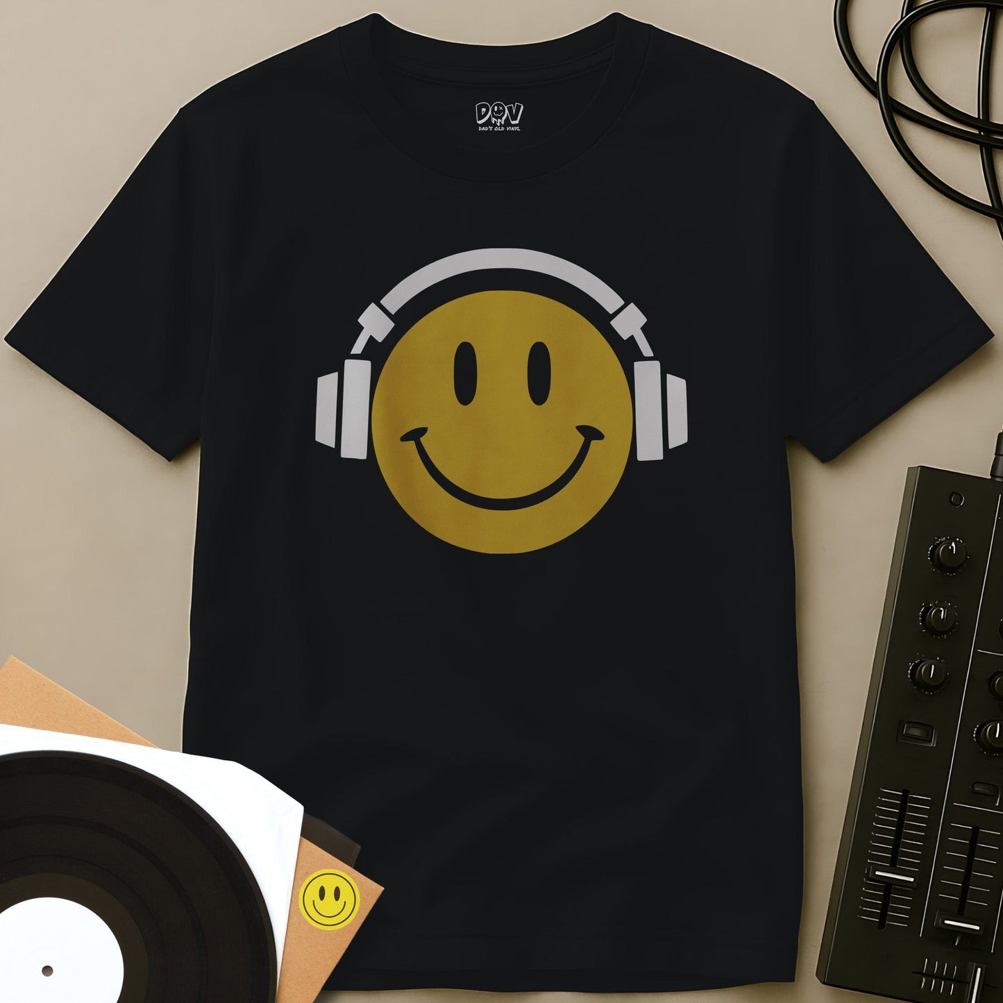 Happy Listening T-Shirt Black / S Happy Listening T-Shirt