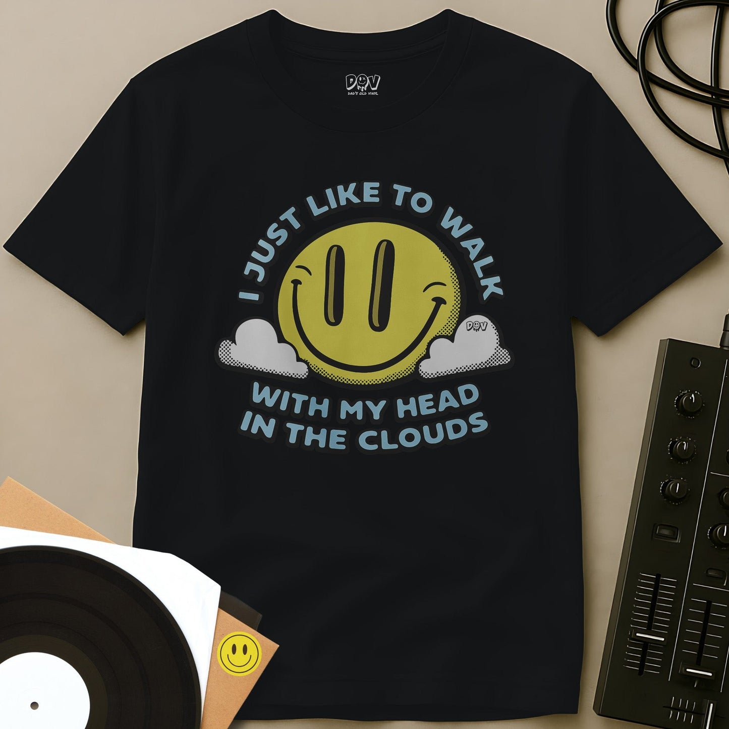 Head In The Clouds T-Shirt Black / S Head In The Clouds T-Shirt