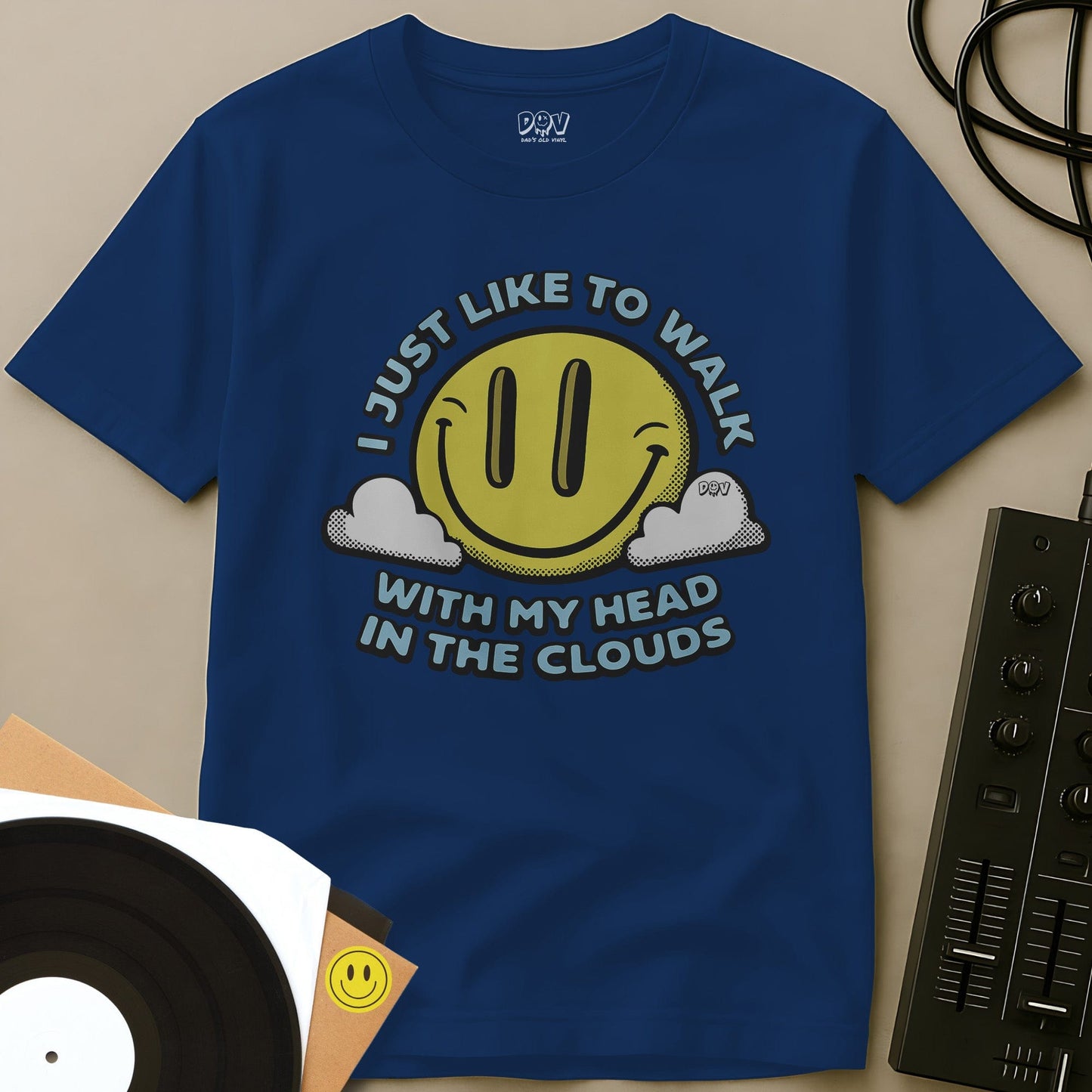 Head In The Clouds T-Shirt Royal / S Head In The Clouds T-Shirt