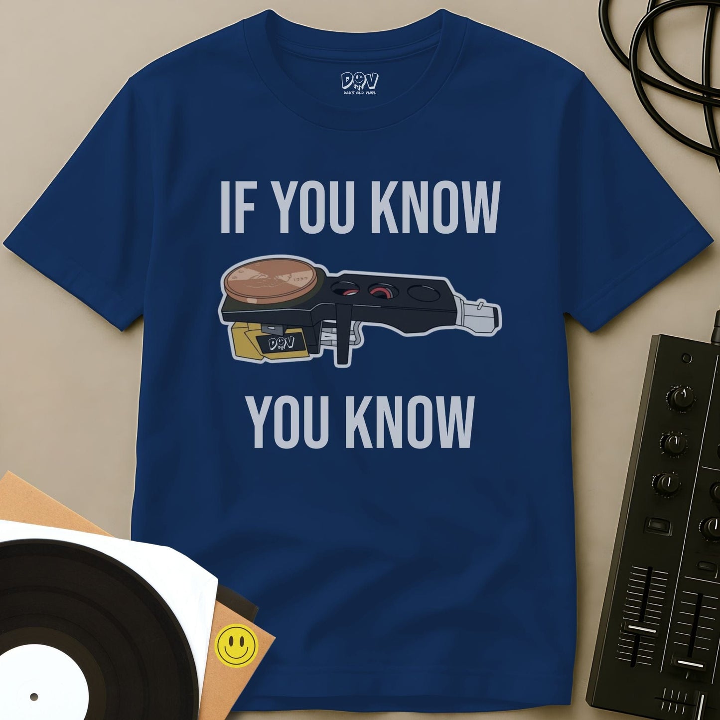 Headshell Hack T-Shirt Royal / S Headshell Hack T-Shirt