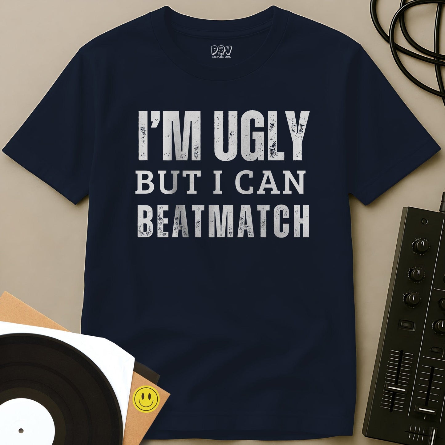 I Can Beatmatch T-Shirt Navy / S I Can Beatmatch T-Shirt