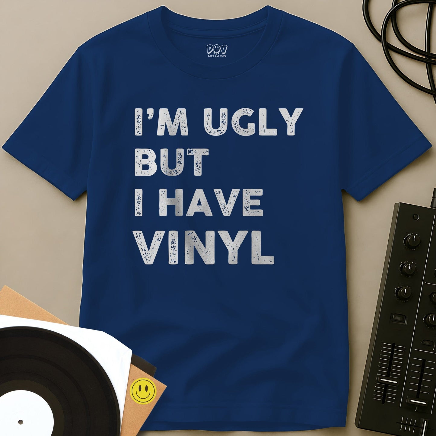 I Have Vinyl T-Shirt Royal / S I Have Vinyl T-Shirt