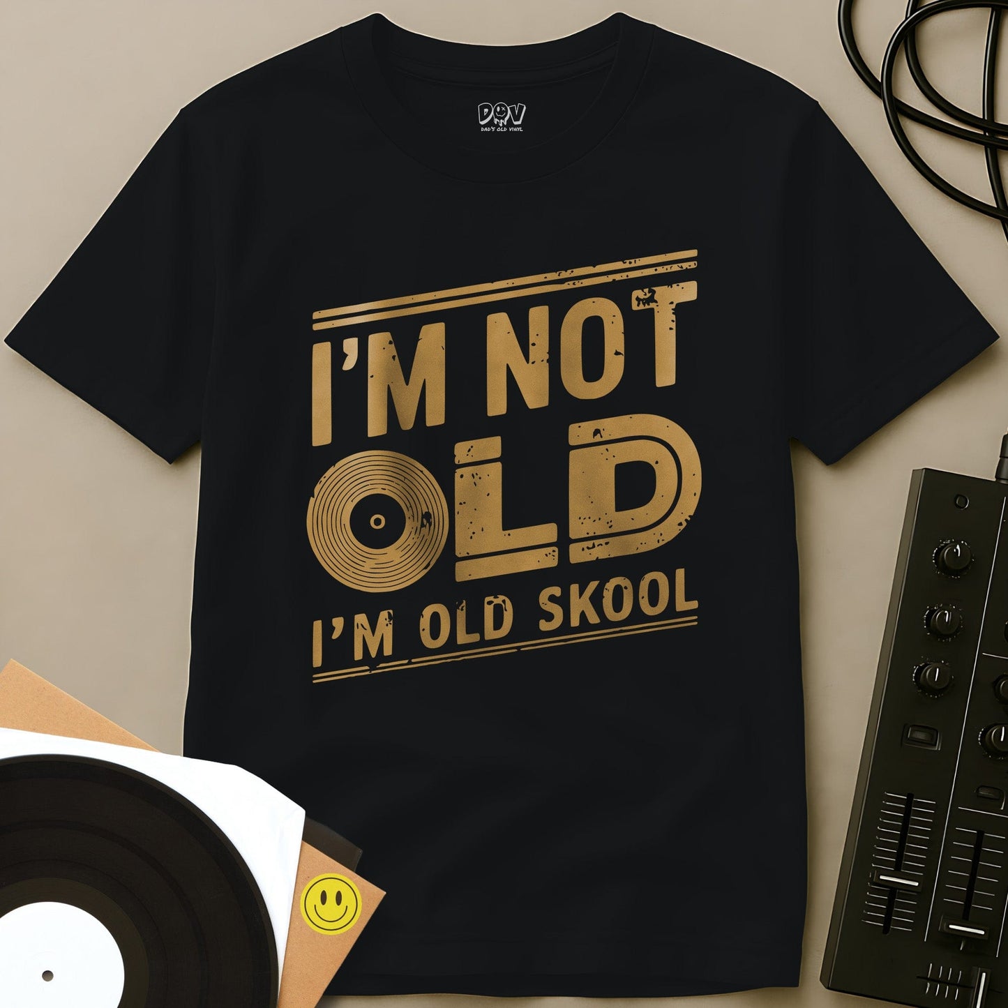 I'm Old Skool T-Shirt Black / S I'm Old Skool T-Shirt