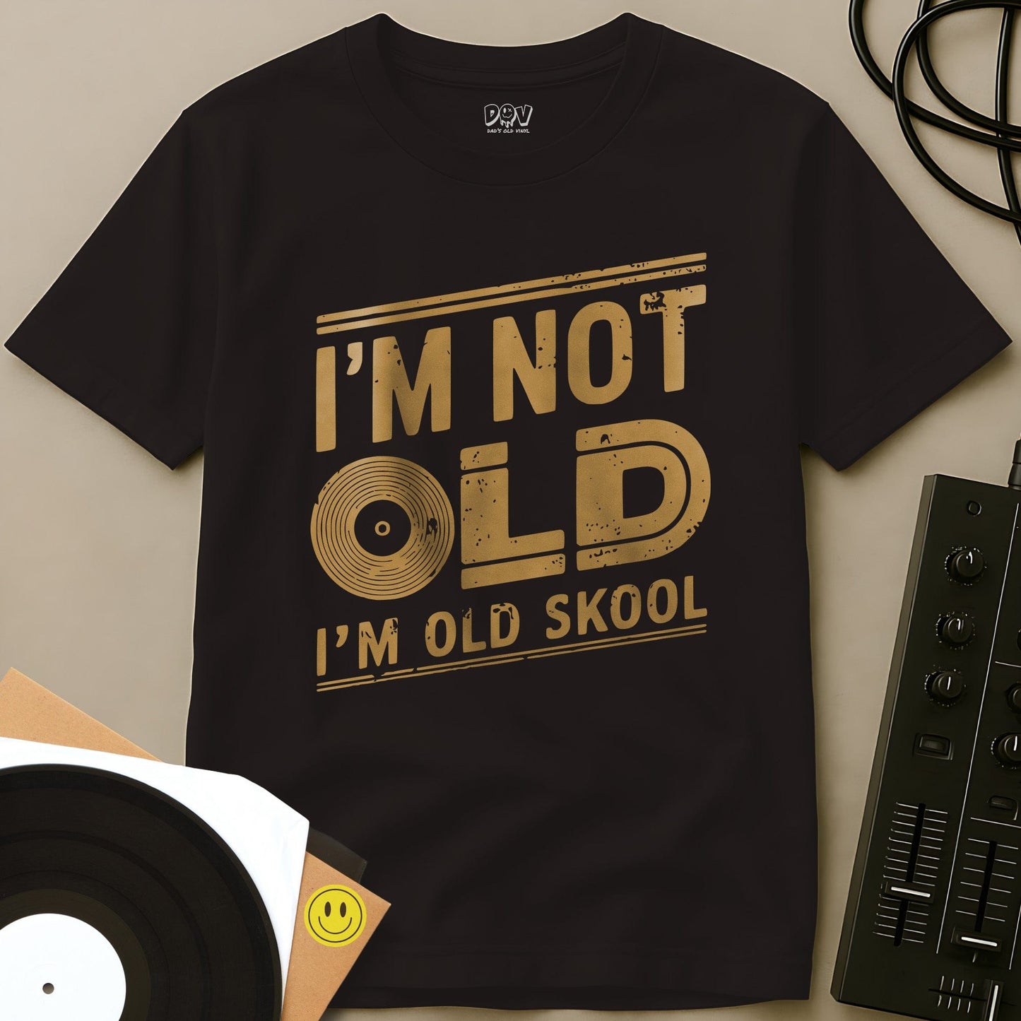 I'm Old Skool T-Shirt Dark Chocolate / S I'm Old Skool T-Shirt
