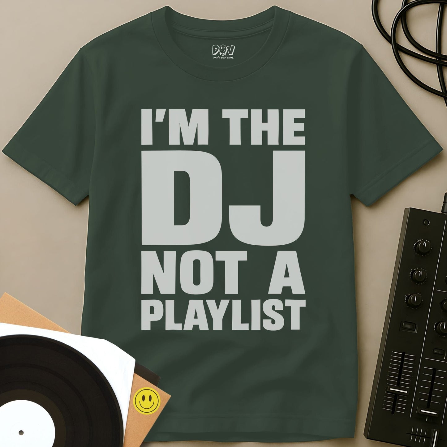 I'm The DJ T-Shirt Military Green / S I'm The DJ T-Shirt