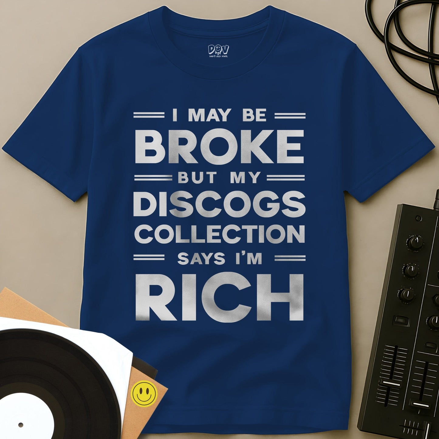 I May Be Broke T-Shirt Royal / S I May Be Broke T-Shirt