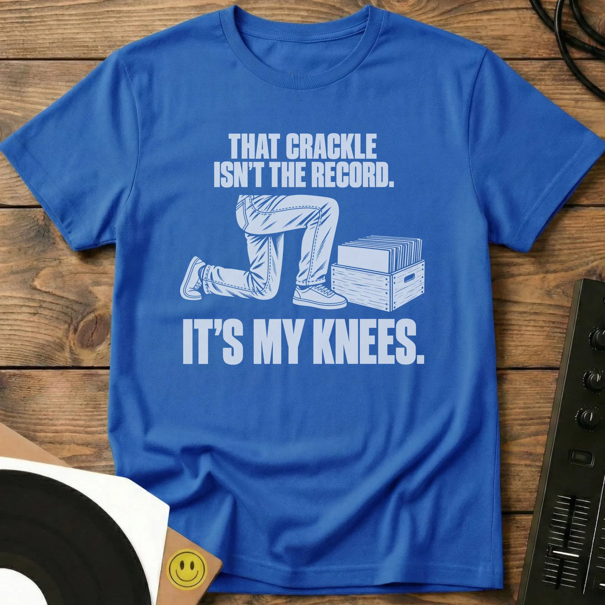 It's My Knees t-shirt in Royal