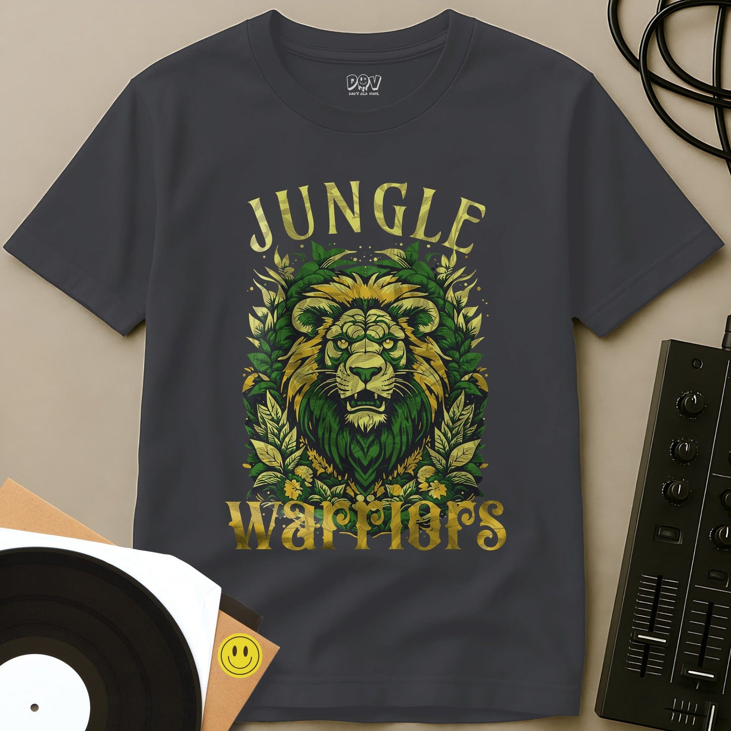 Jungle Warriors T-Shirt Charcoal / S Jungle Warriors T-Shirt