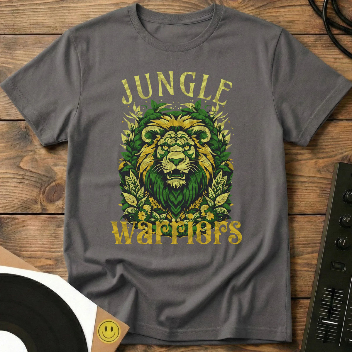 Jungle Warriors T-Shirt Charcoal / S Jungle Warriors T-Shirt