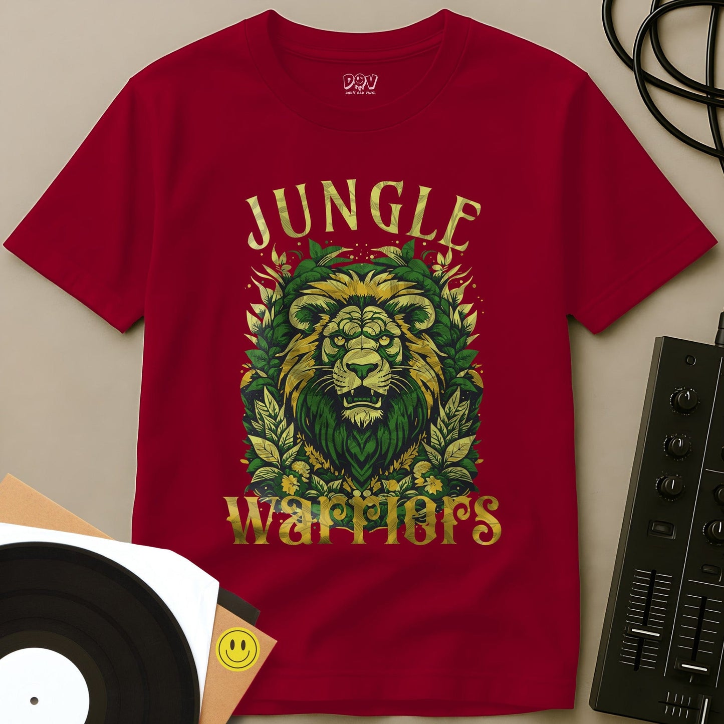 Jungle Warriors T-Shirt Red / S Jungle Warriors T-Shirt