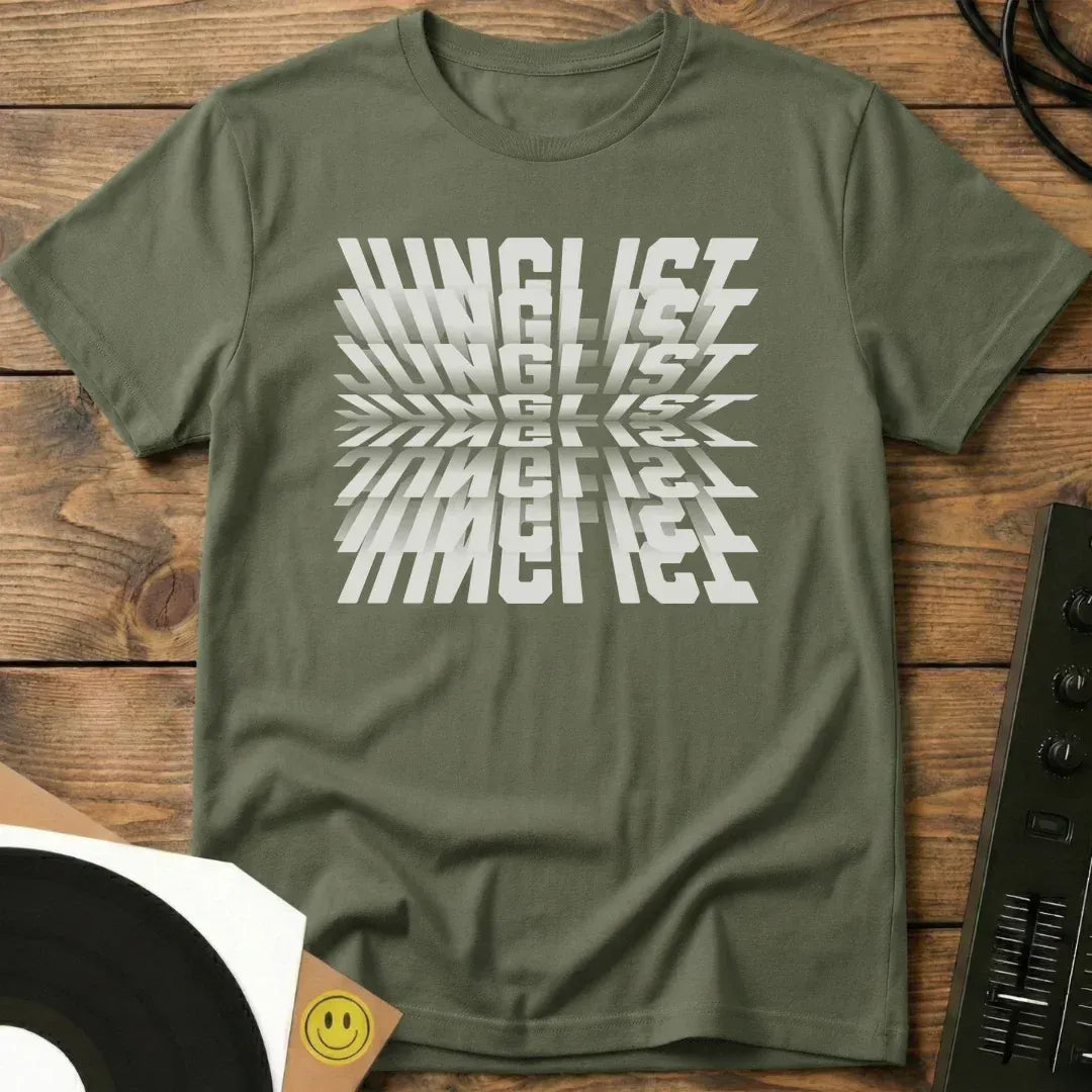 Junglist Flip T-Shirt Military Green / S Junglist Flip T-Shirt