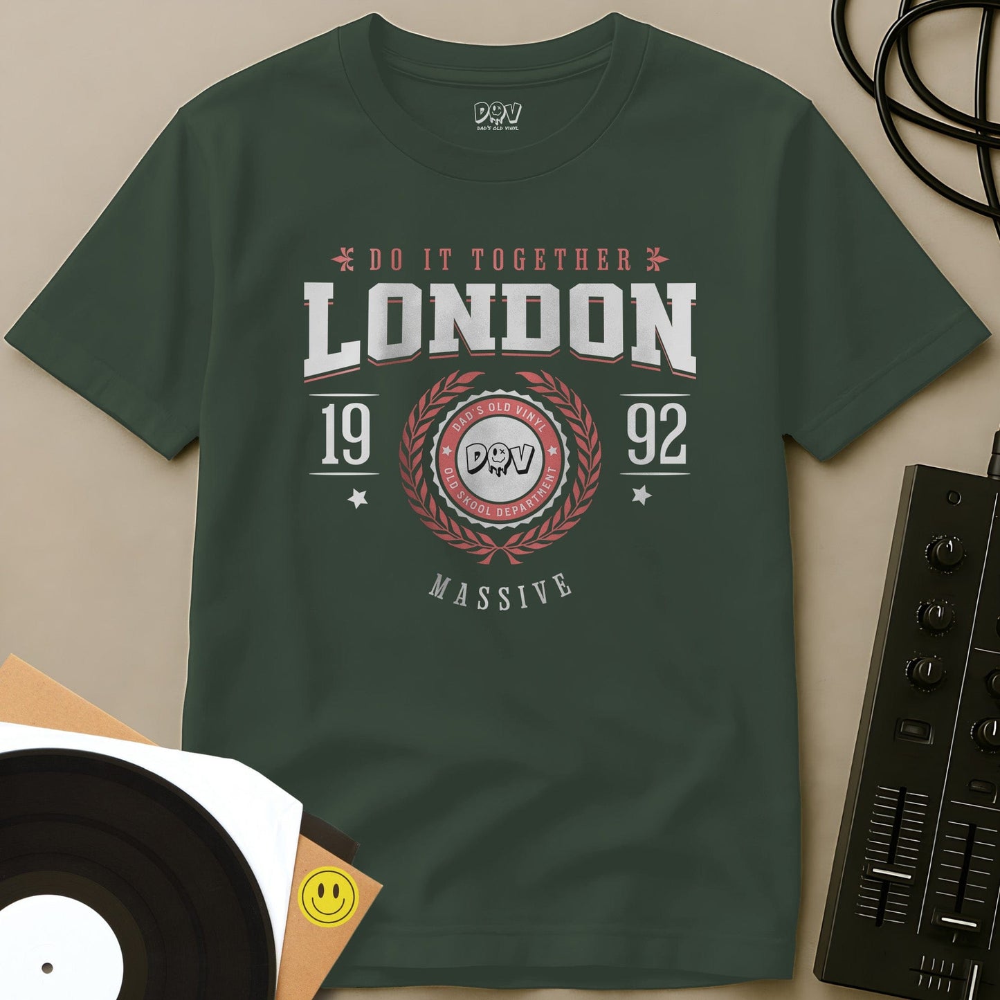 London Massive T-Shirt Military Green / S London Massive T-Shirt