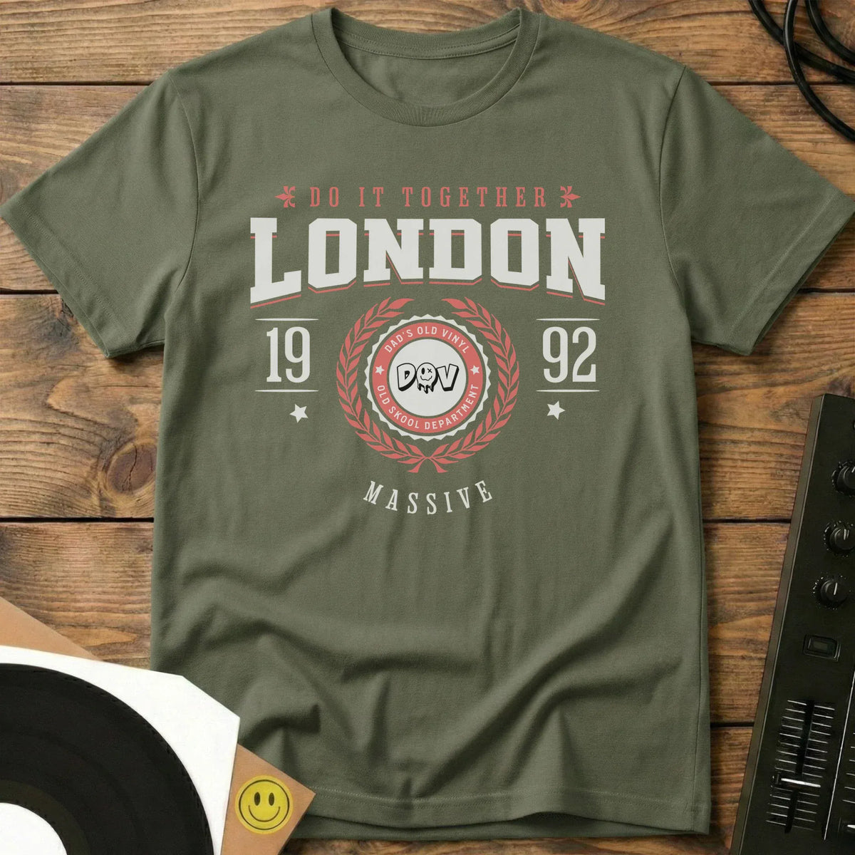 London Massive T-Shirt Military Green / S London Massive T-Shirt