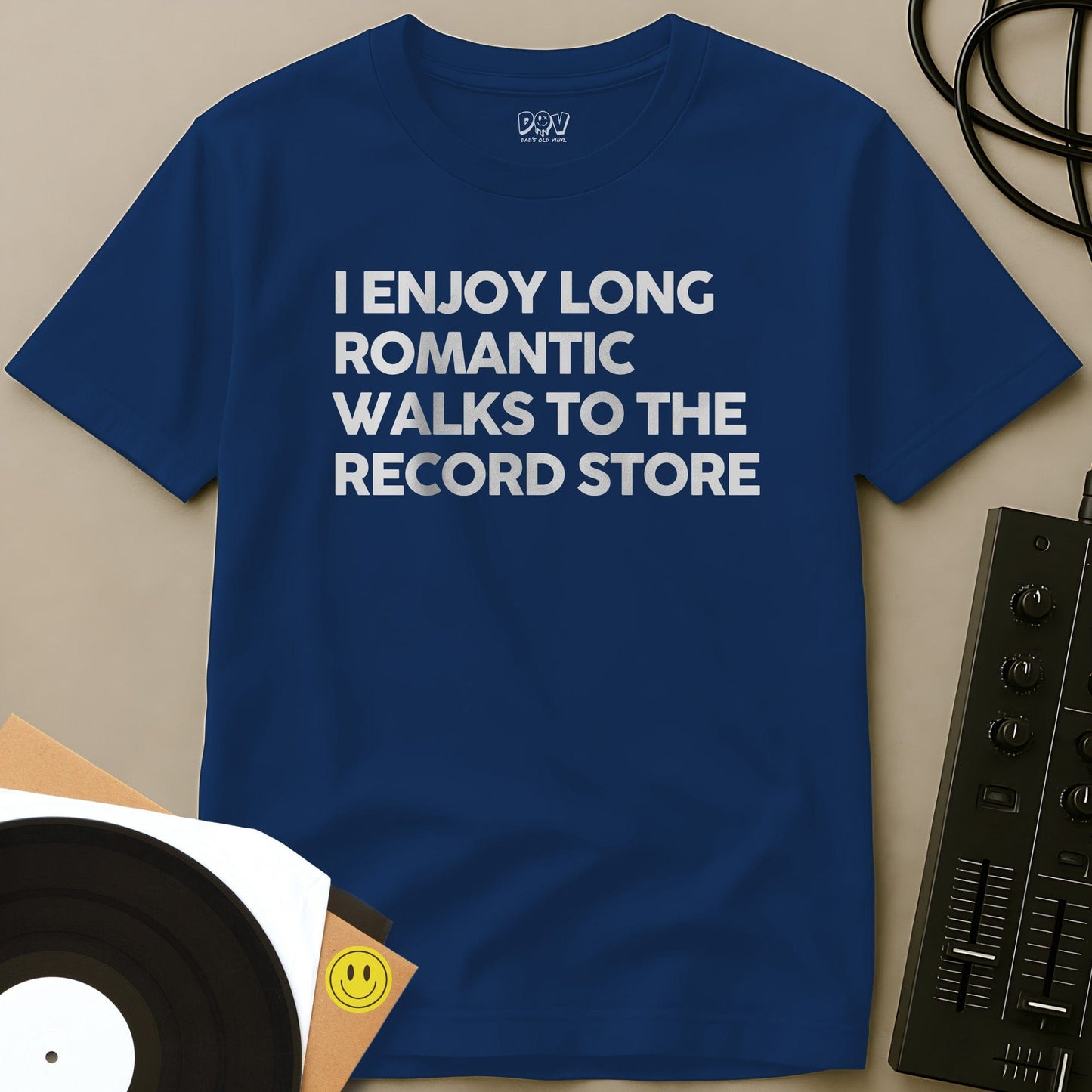 Long Romantic Walks T-Shirt Royal / S Long Romantic Walks T-Shirt
