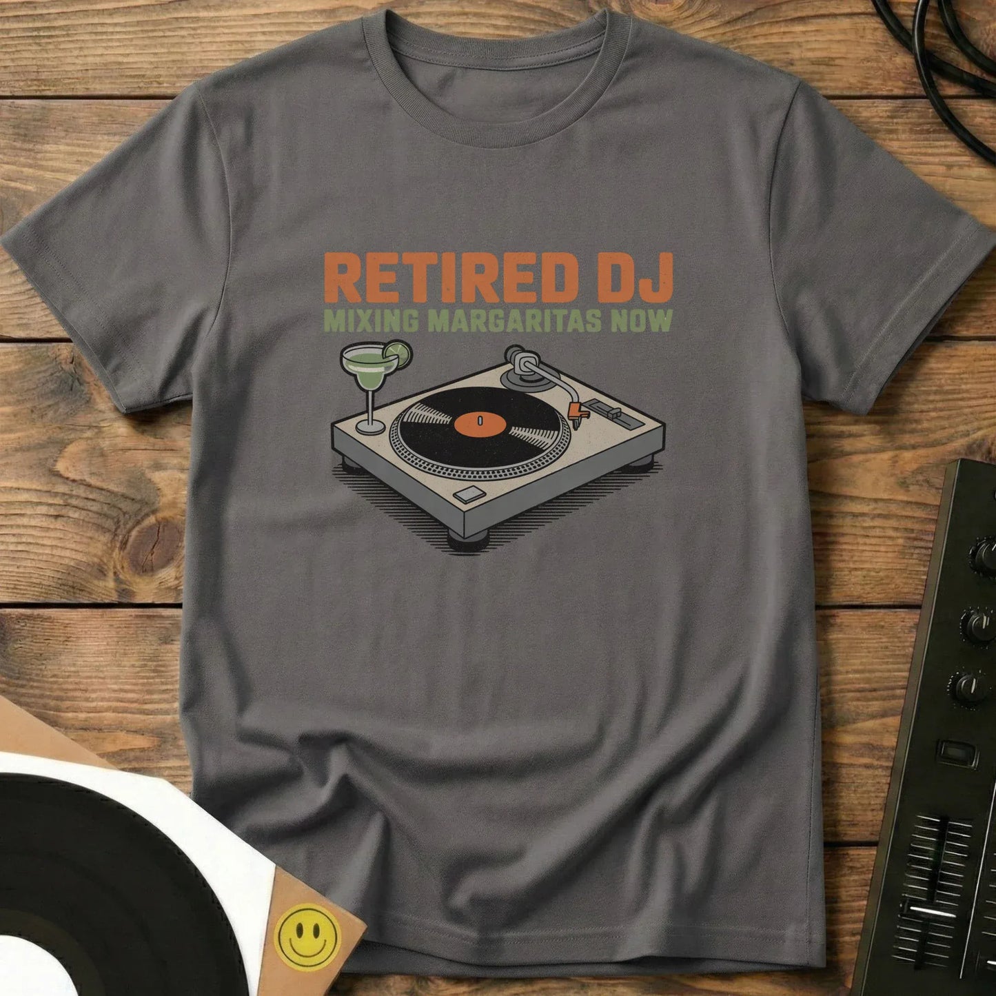 Mixing Margaritas Now T-Shirt Charcoal / S Mixing Margaritas Now T-Shirt